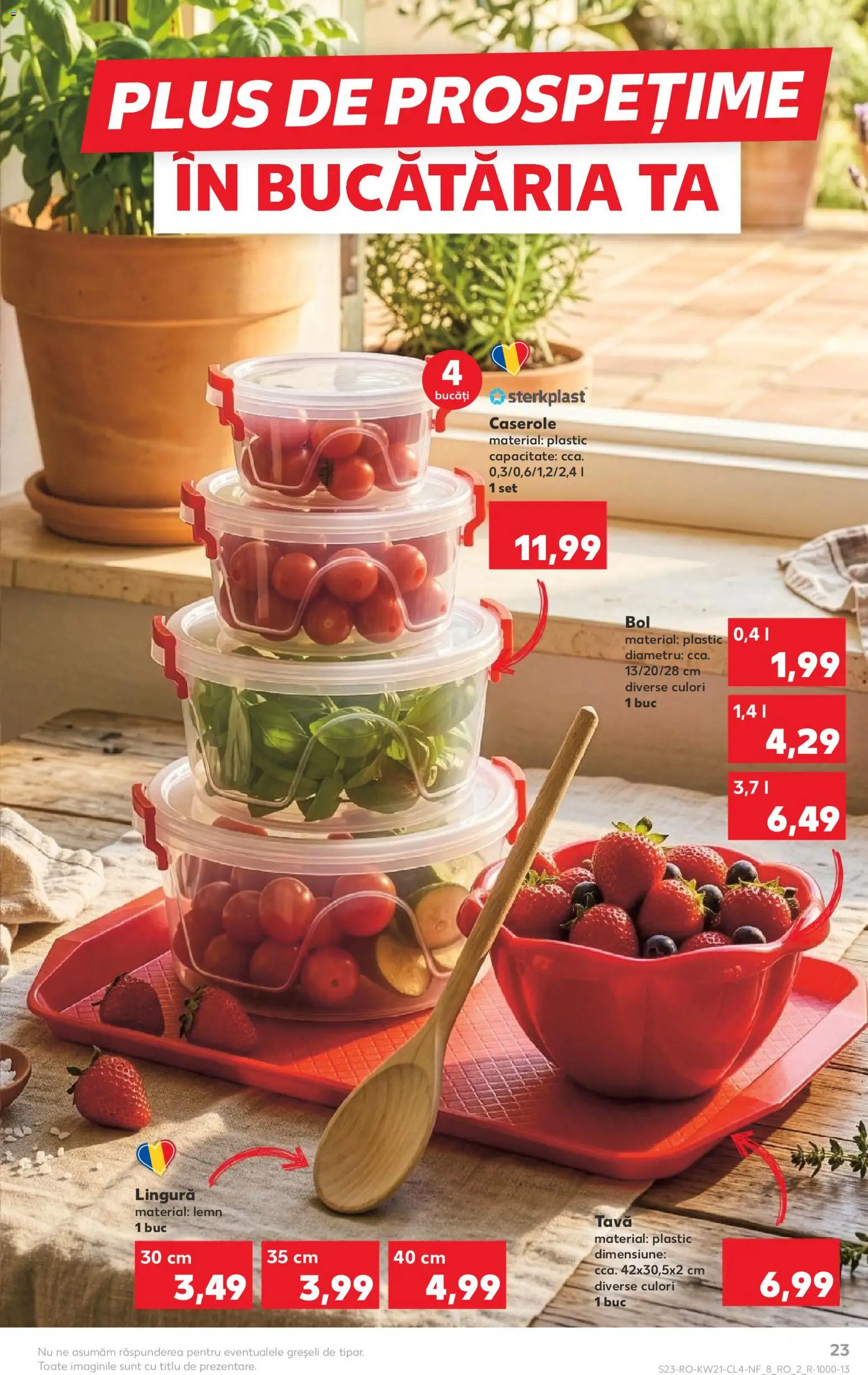 Kaufland RO akciós ujság - amely érvényes a következő dátumtól: 20.05.2026 | Oldal: 23