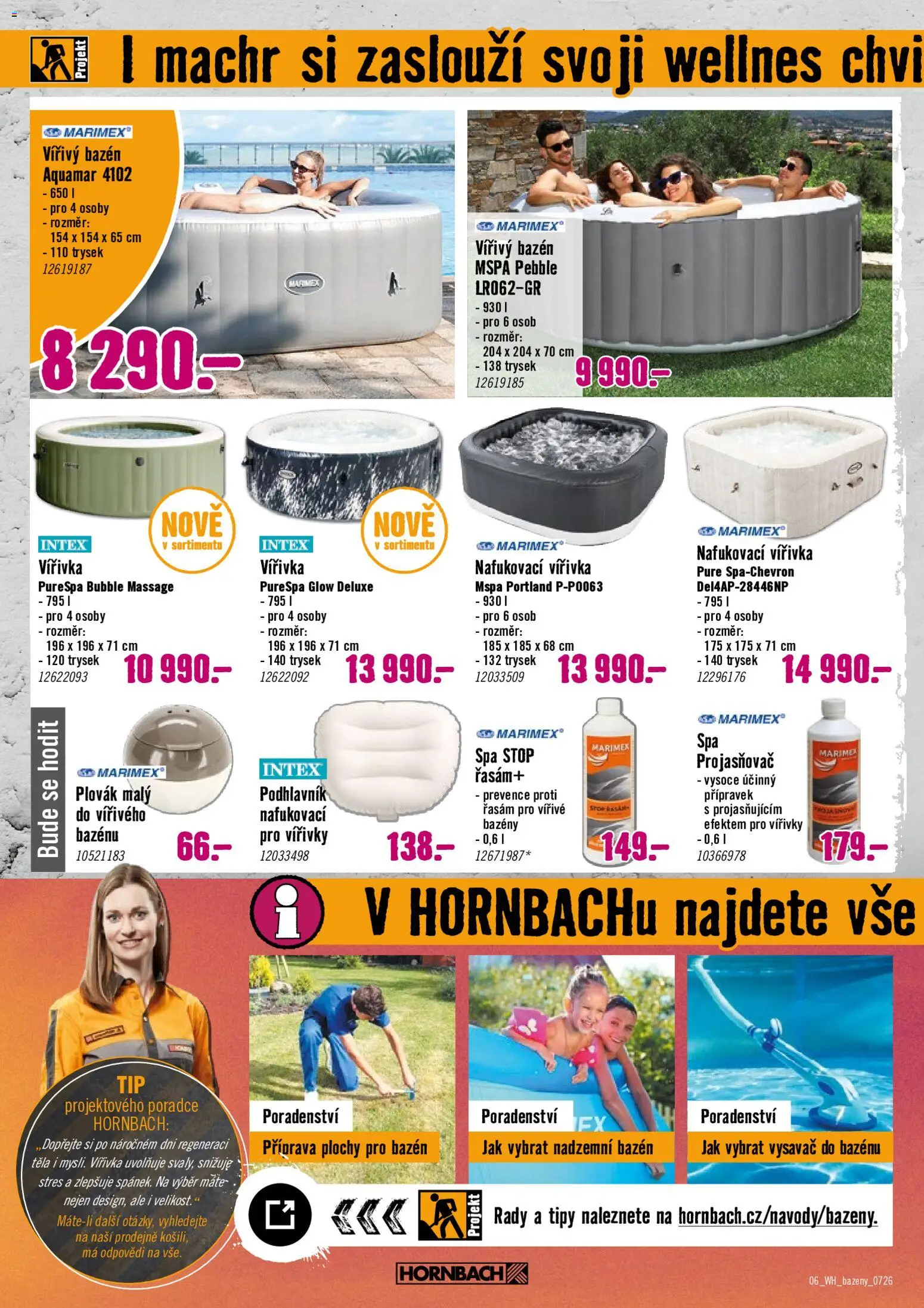 HORNBACH leták - Bazénová chemie od 01.07.2026 | Strana: 6