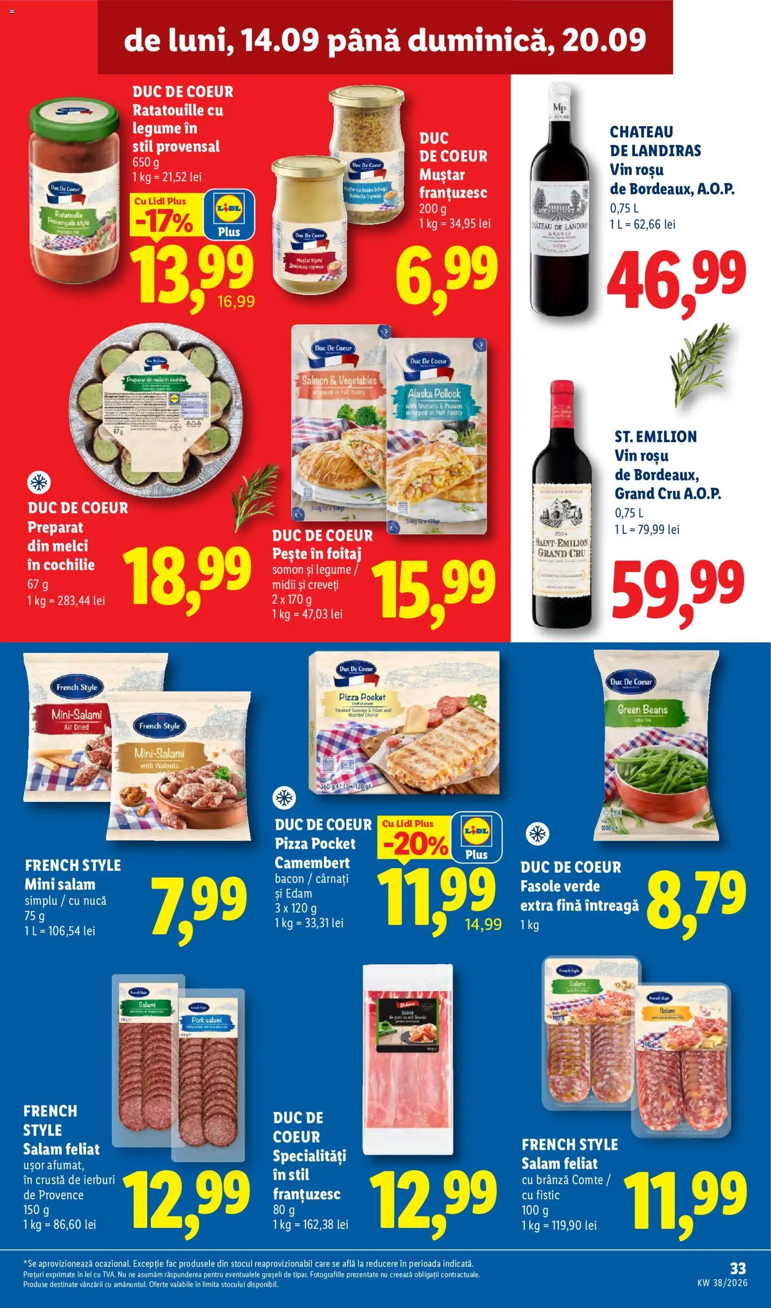 Noul catalog Lidl – valabil de la 14.09.2026 | Pagină: 33