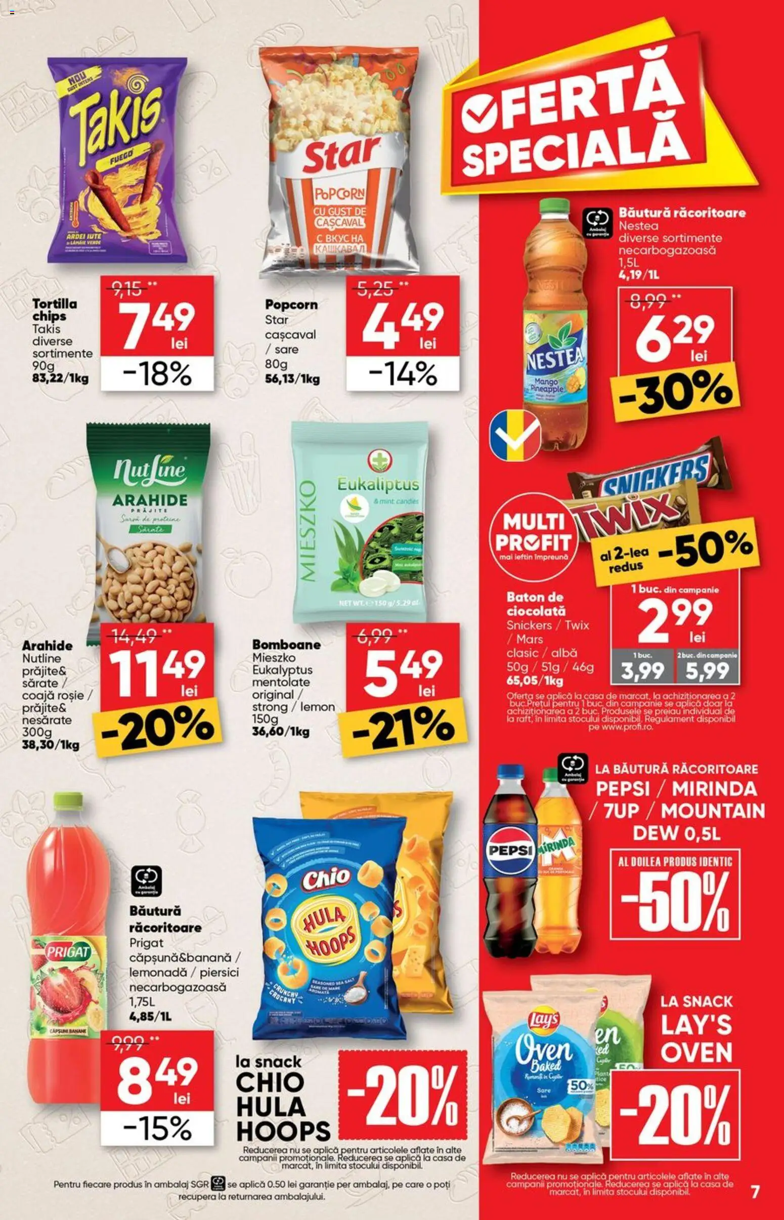Noul catalog Profi – valabil de la 27.05.2026 | Pagină: 7 | Produse: Masaüstü kılıfı, Cașcaval, Ardei, Ciocolată