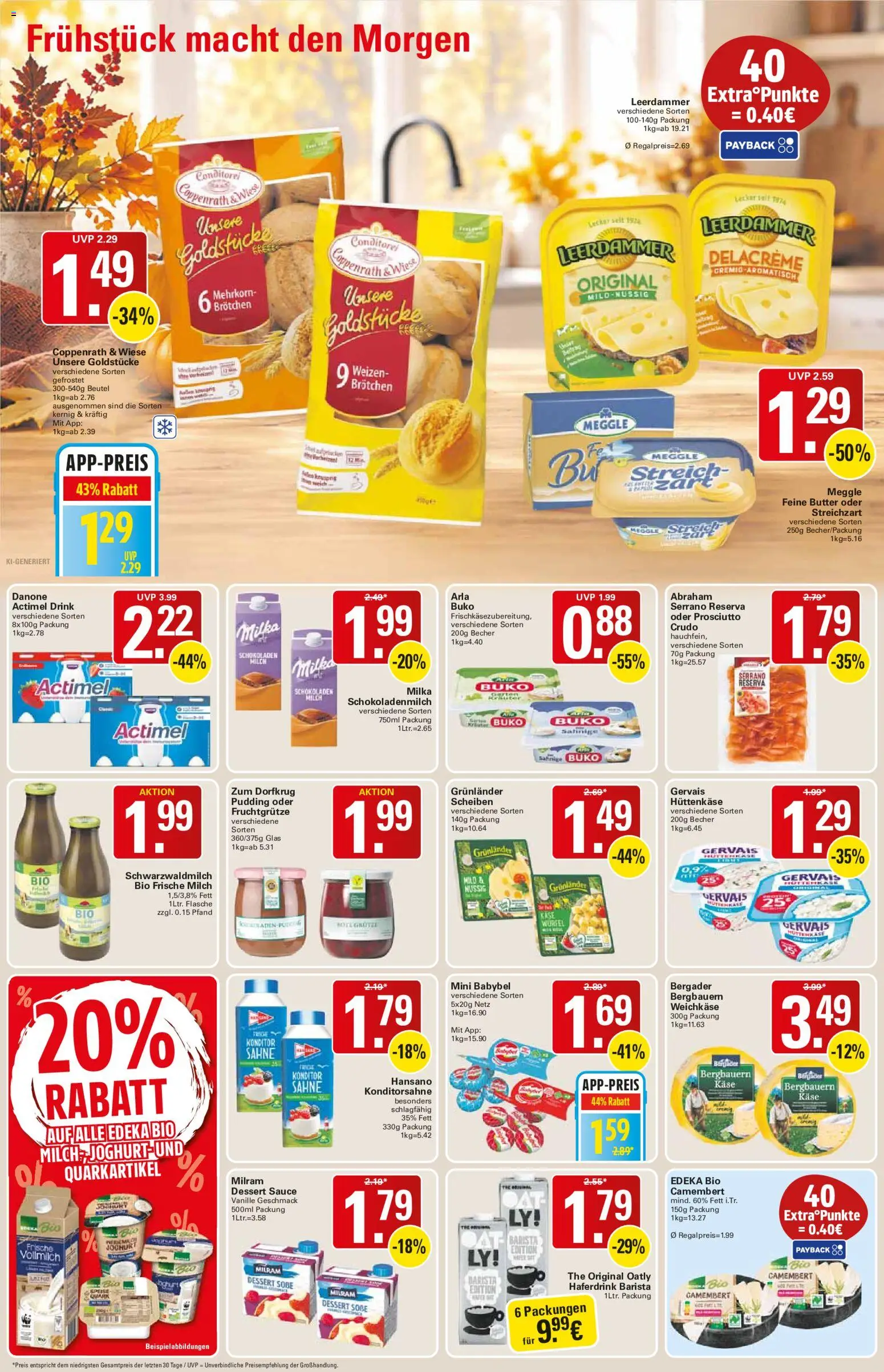 WEZ Prospekt – gültig ab 28.09.2026 | Seite: 8 | Produkte: Milch, Milka, Camembert, Oatly