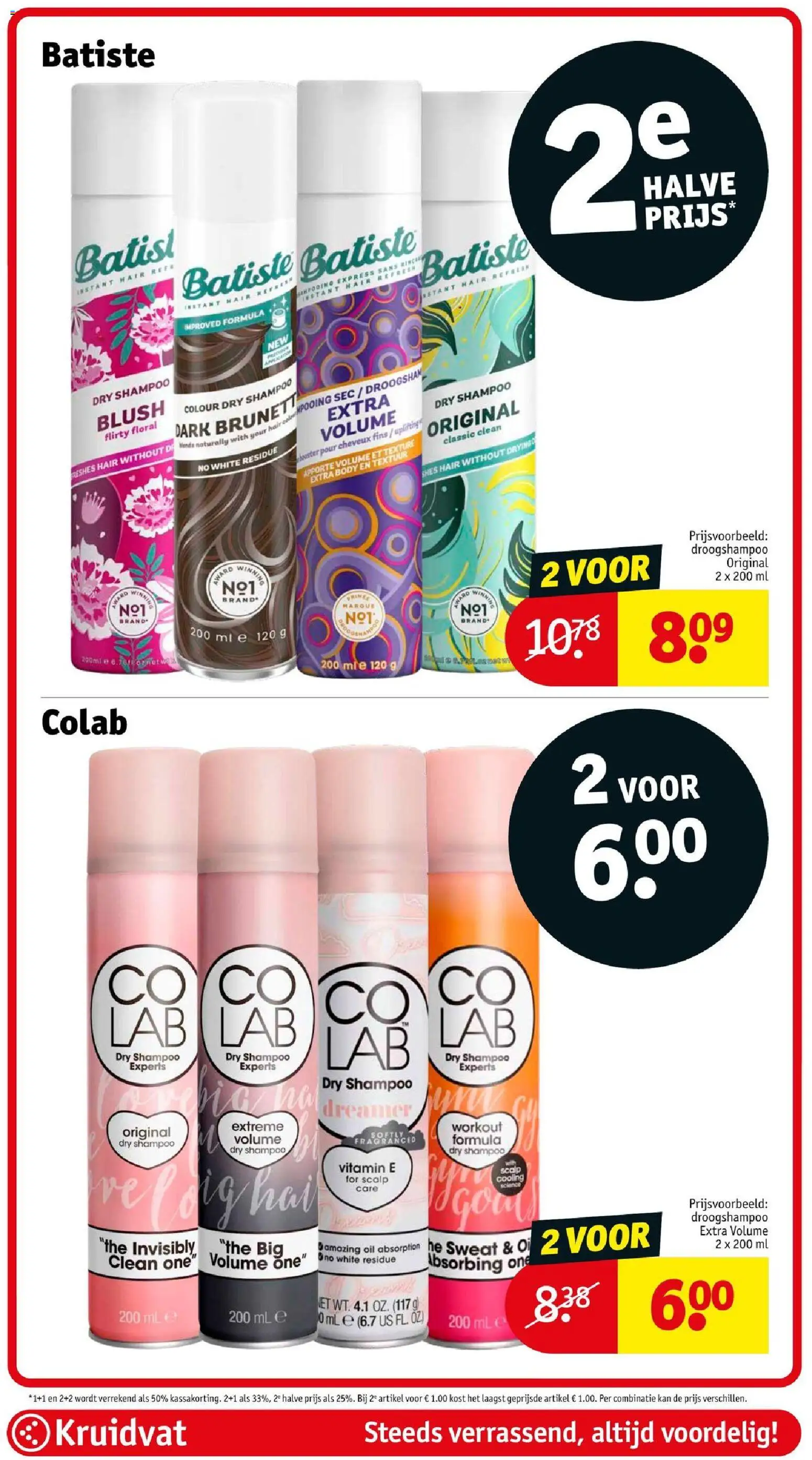 {H1} | Pagina: 55 | Producten: Droogshampoo, Kan, Blush, Shampoo