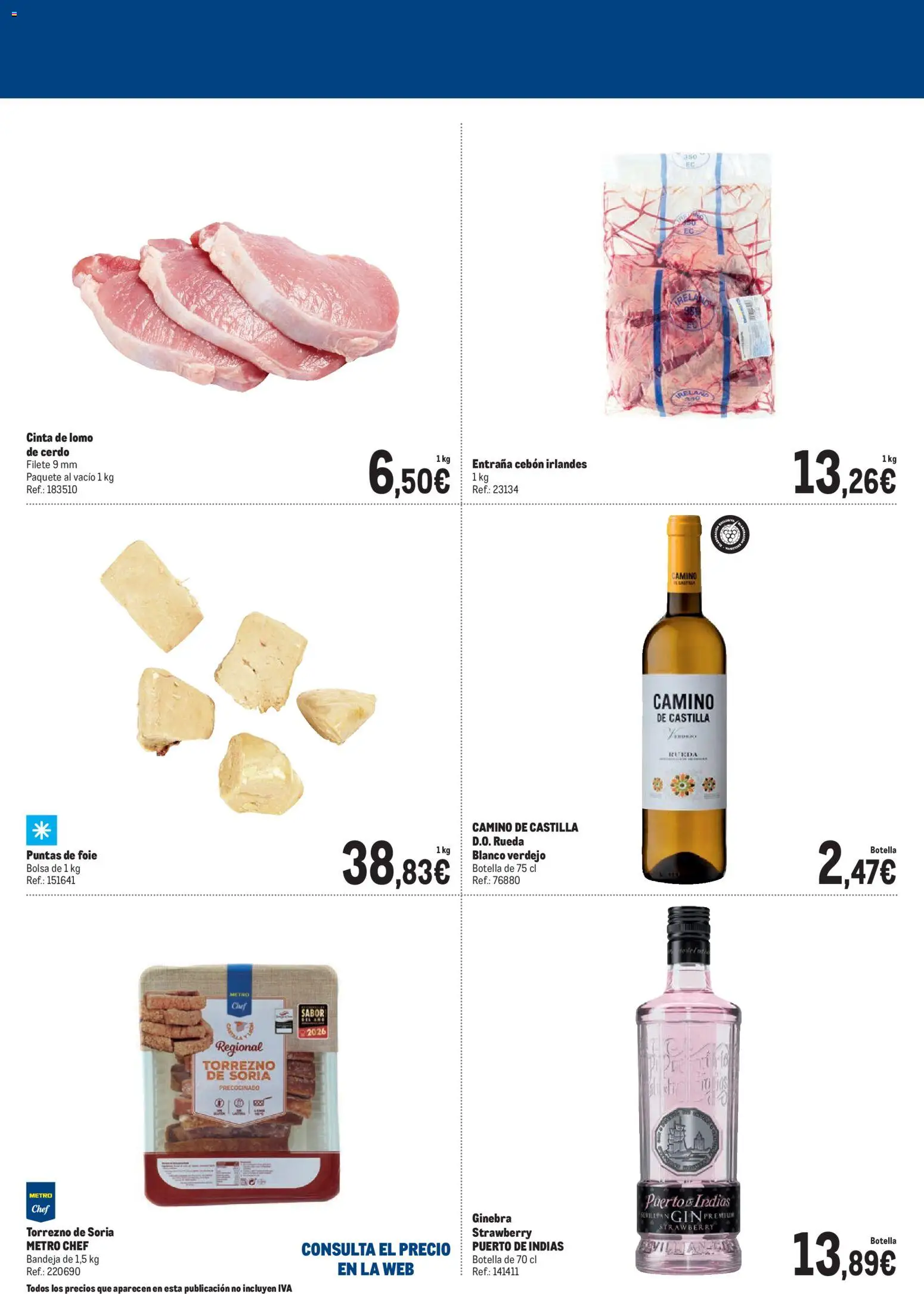 Makro Revetlla Sant Joan │ válido desde el 06.06.2026 | Página: 2 | Productos: Cerdo, Ginebra, Filete, Bandeja