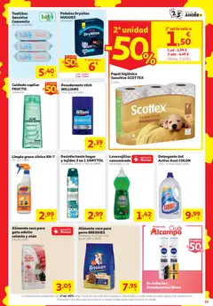 Vista previa Alcampo Superstore válido desde el 08/10/2026 | Página: 11 | Productos: Desodorante, Té, Lavavajillas, Pañales