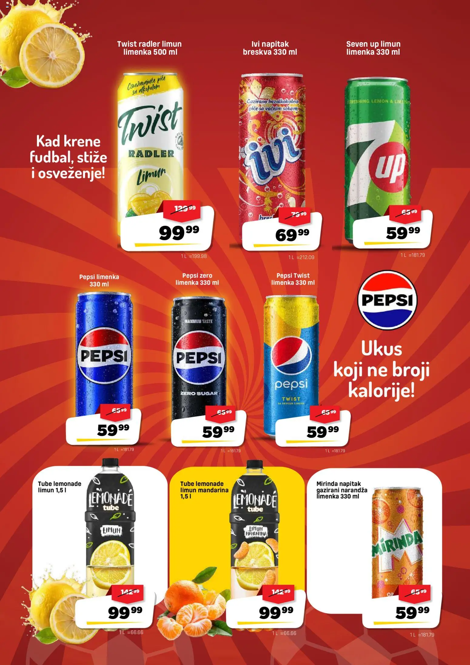 DIS katalog - važi od 06.06.2026 | Strana: 4 | Proizvode: Mandarina, Limun, Breskva, Pepsi