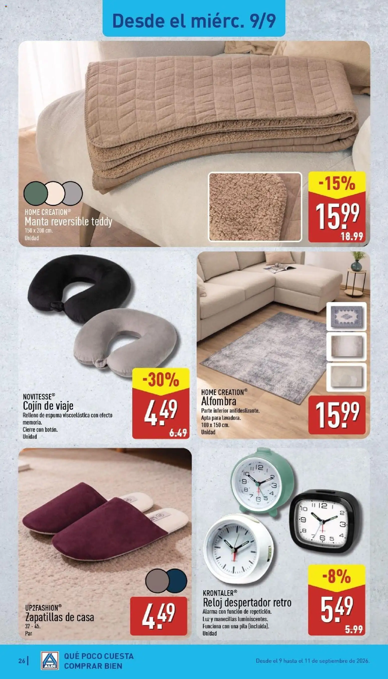 Aldi folleto Canarias │ válido desde el 07/09/2026 | Página: 26