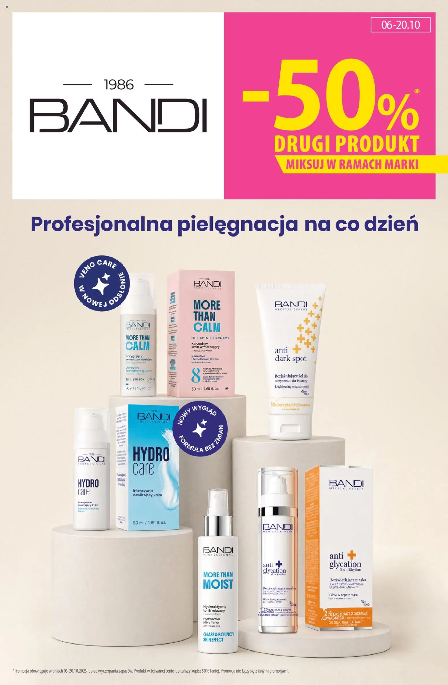Hebe gazetka od 06.10.2026 | Strona: 9 | Produkty: Toner, Maska, Krem, Tonik