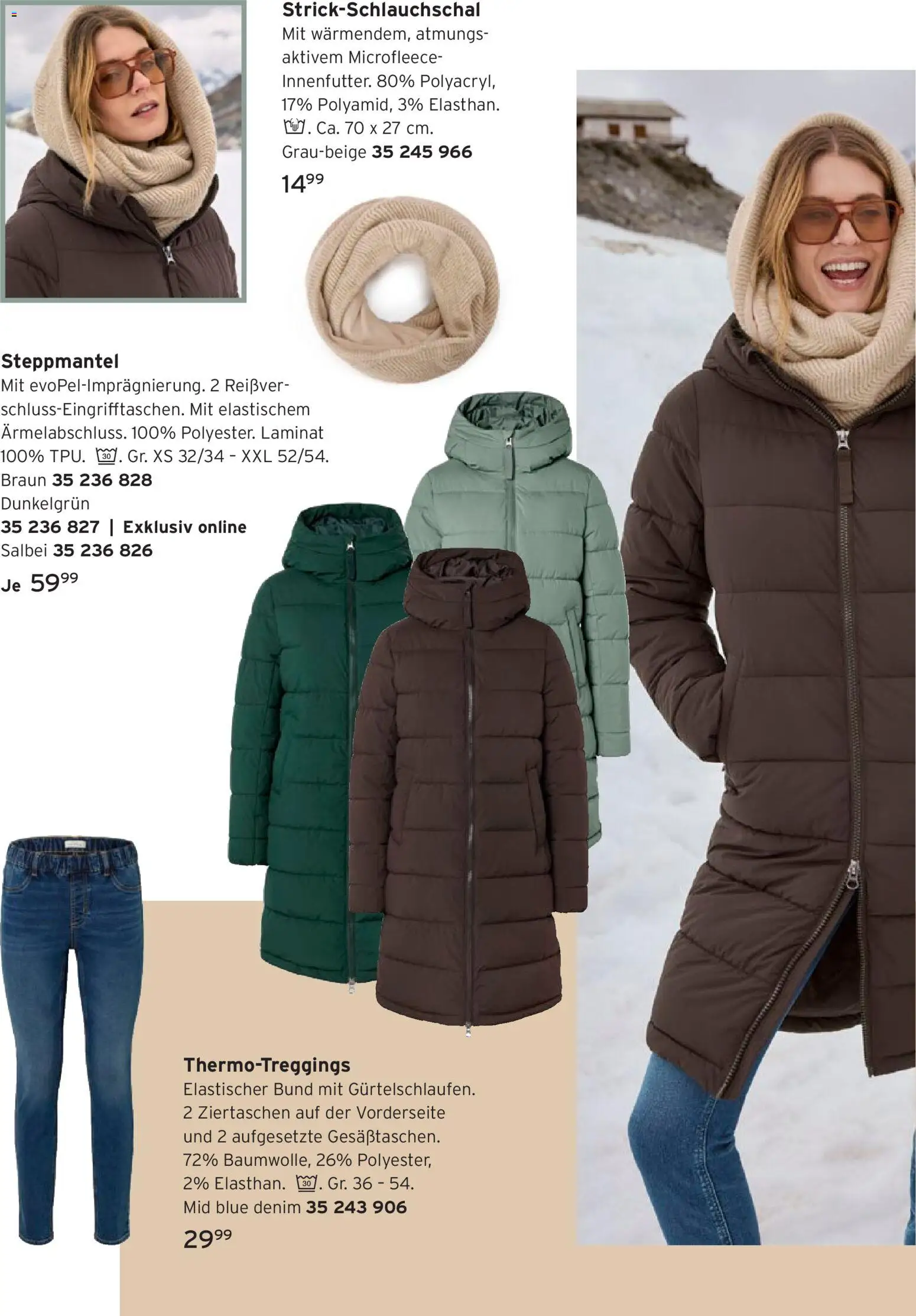 Prospekt Tchibo Winteractive – gültig ab 04.11.2026 | Seite: 14 | Produkte: Steppmantel