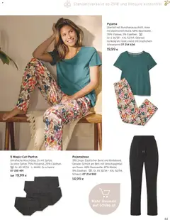 Tchibo Eduscho - Katalog Juli 2026 ab 01.07.2026 gültig | Seite: 83 | Produkte: Hose, Pyjama, Creme