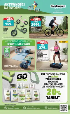 Pogląd oferty "Rowerek biegowy Broomi, Rowerek biegowy Broomi różowy, zielony" - ważna od 18.04.2026 | Strona: 5 | Produkty: Rowerek biegowy, Rower, Odżywka