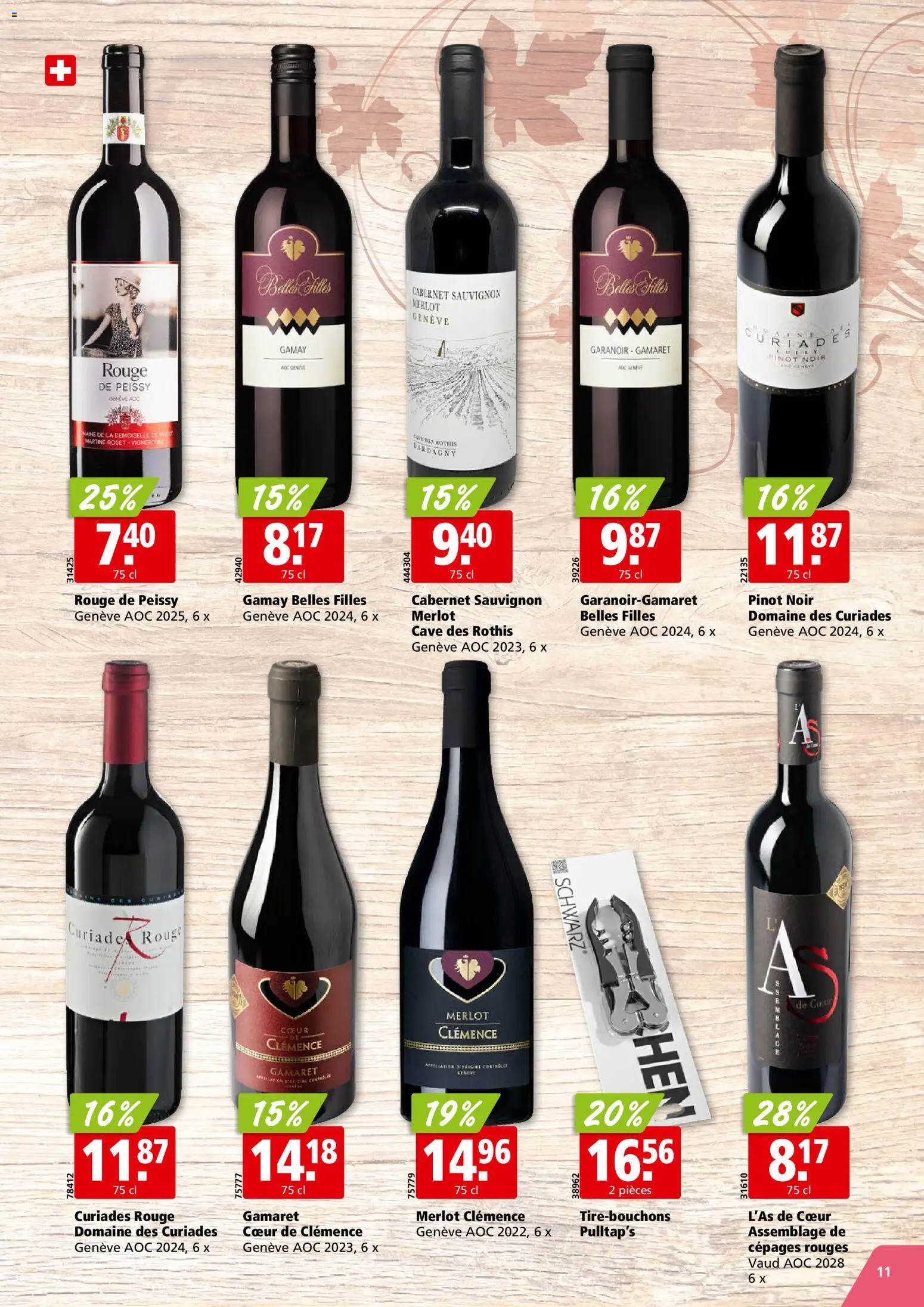 Aligro - Genf – gültig ab 25.05.2026 | Seite: 11 | Produkte: Merlot, Rouge