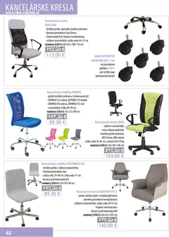 IDEA nábytok leták platný od 21.07.2026 | Strana: 62 | Produkty: Kancelárske kreslá, Kreslá, Kancelárska stolička, Kreslo