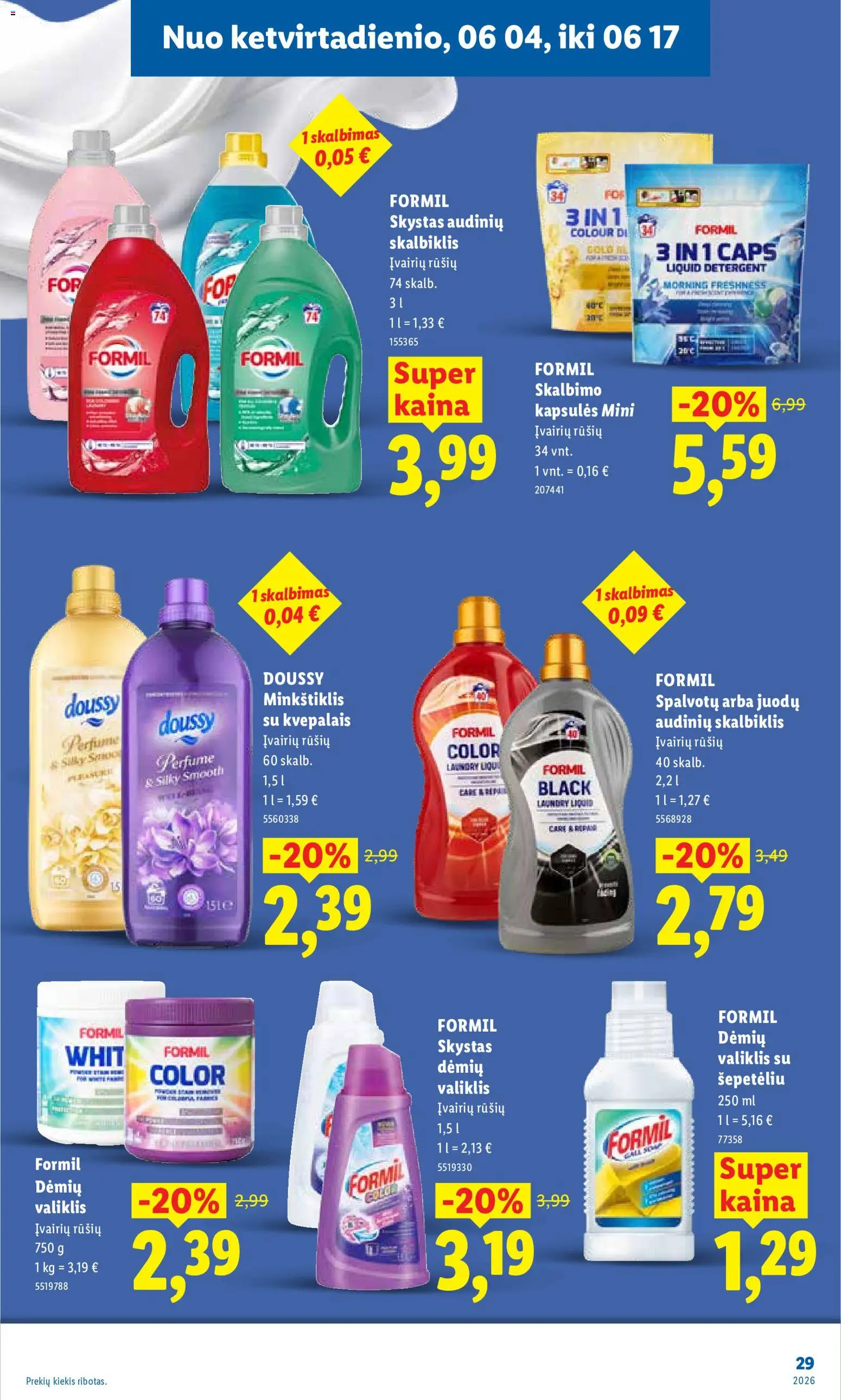 LIDL akcijos nuo 01.06.2026 | Puslapis: 29