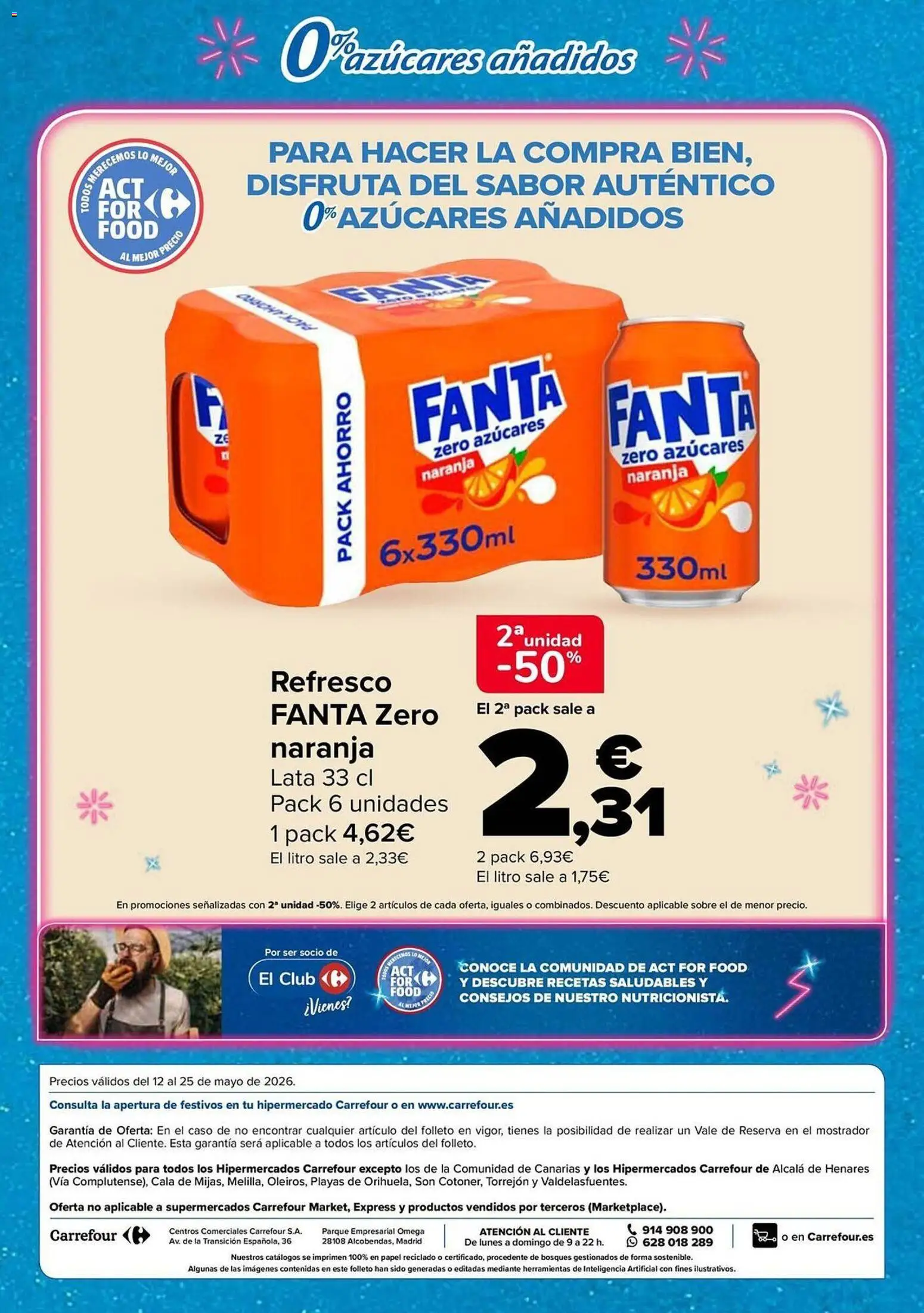 Carrefour AZUCARES AÑADIDOS │ válido desde el 12.05.2026 | Página: 12