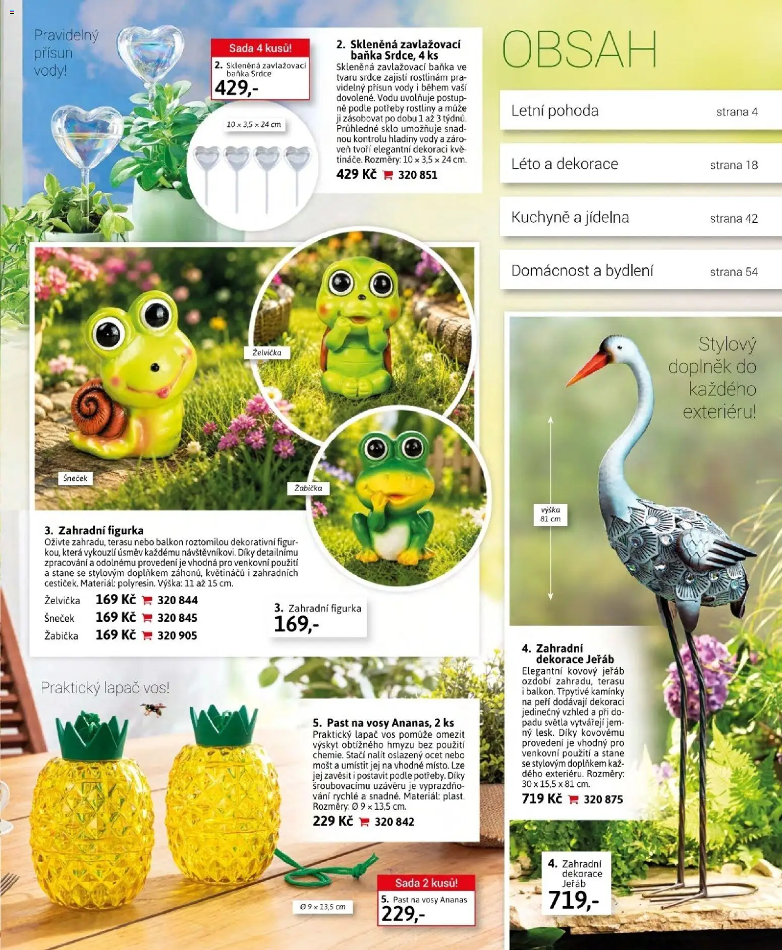 Velký Košík katalog srpen 2026 od 01.08.2026 | Strana: 3 | Produkty: Ocet, Ananas, Rostliny, Kuchyně