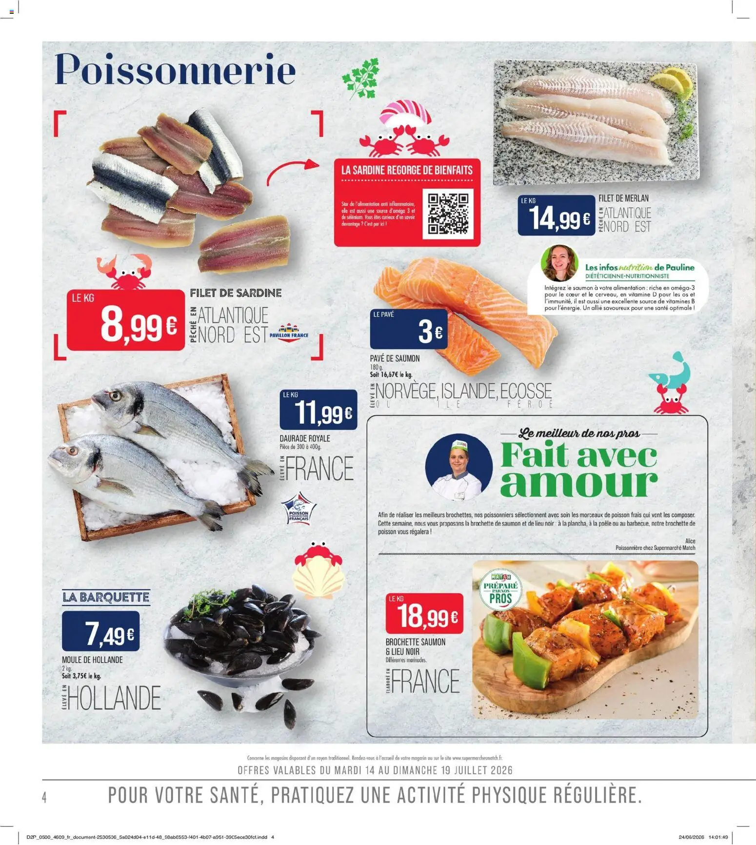 {H1} | Page: 4 | Produits: Poissonnerie, Poisson, Saumon, Daurade royale