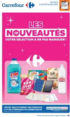 Carrefour - Prévisualisation de Carrefour Les nouveautés de novembre valide à partir de 03/11/2026