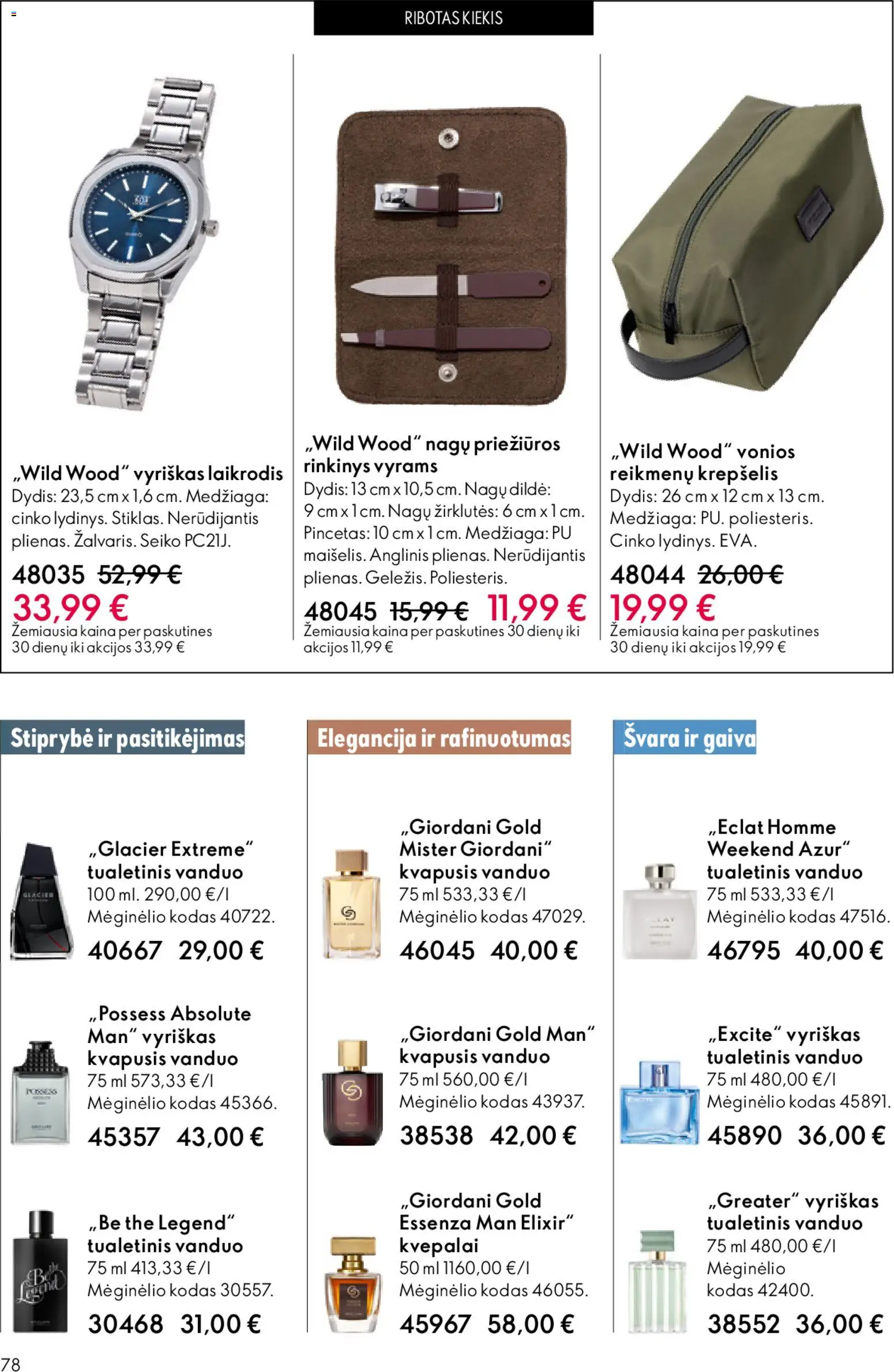 Oriflame akcijos nuo 22.04.2026 | Puslapis: 78
