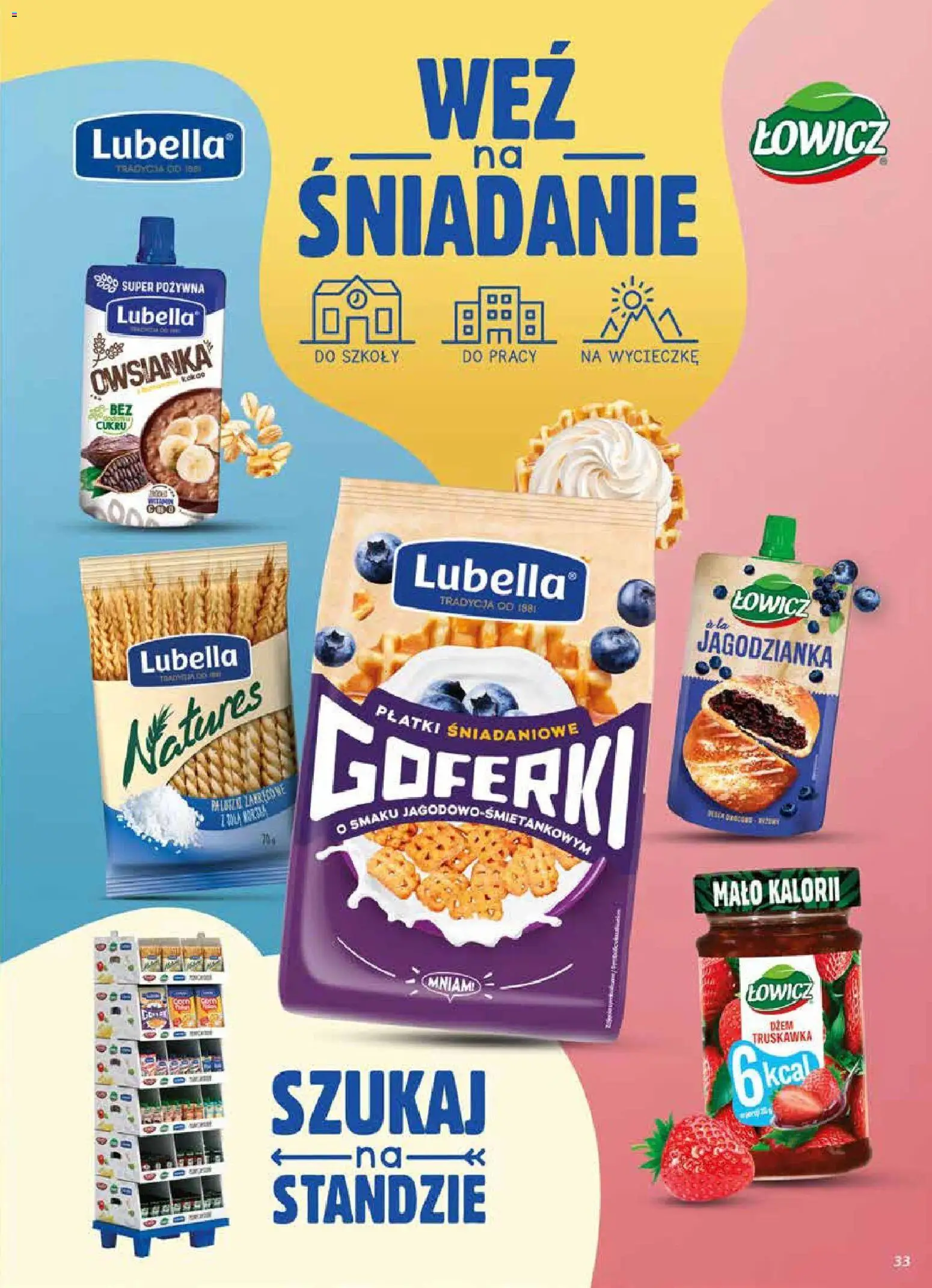 Dino gazetka od 20.05.2026 | Strona: 33 | Produkty: Owsianka, Płatki śniadaniowe, Dżem, Płatki