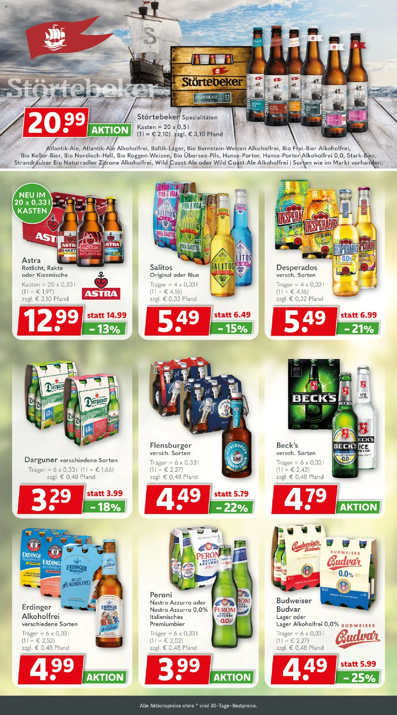 Getränkeland Prospekt – gültig ab 20.07.2026 | Seite: 4 | Produkte: Erdinger, Zitrone, Desperados, Budweiser
