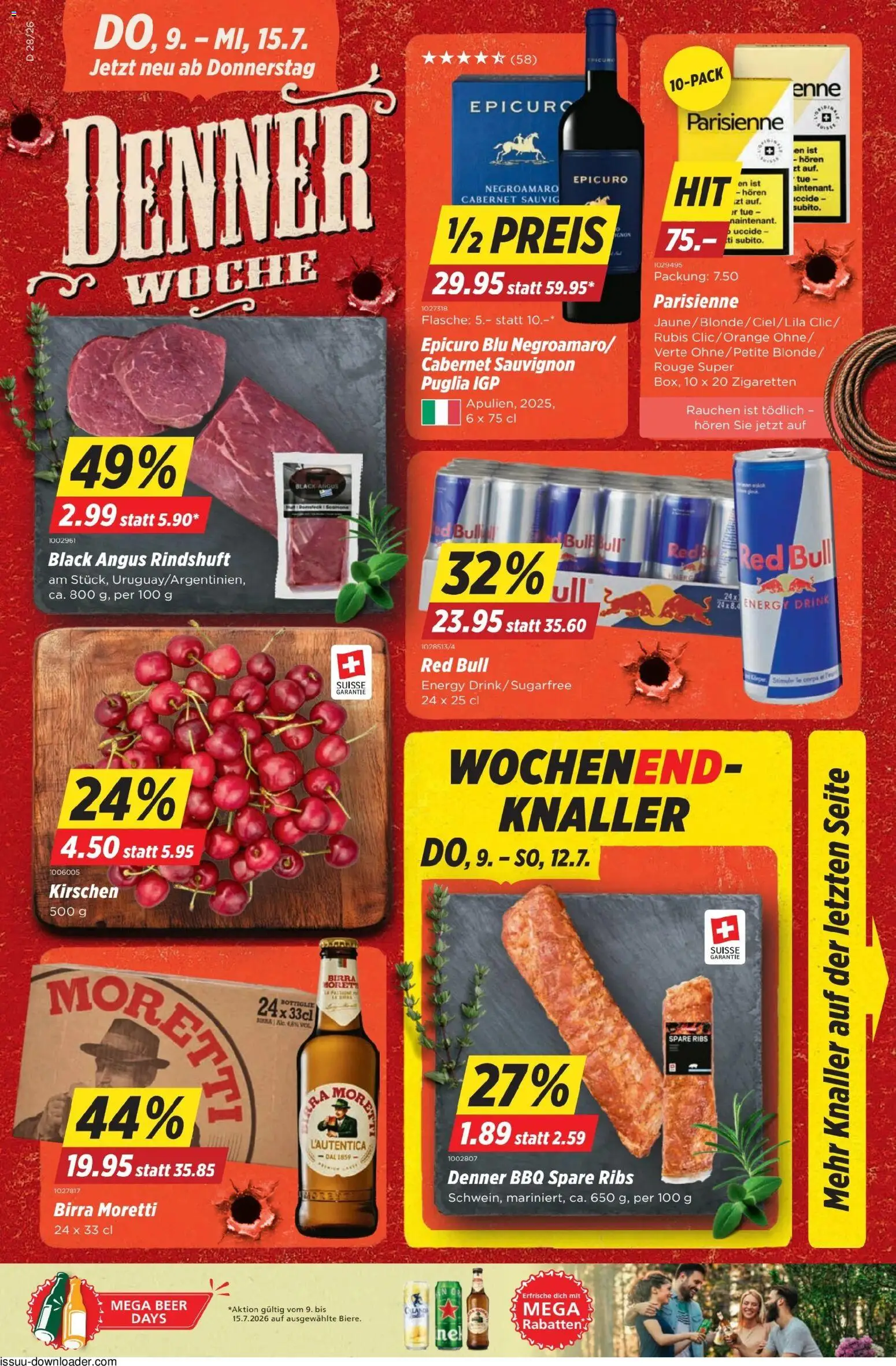 Denner aktionen – gültig ab 09.07.2026 | Seite: 1