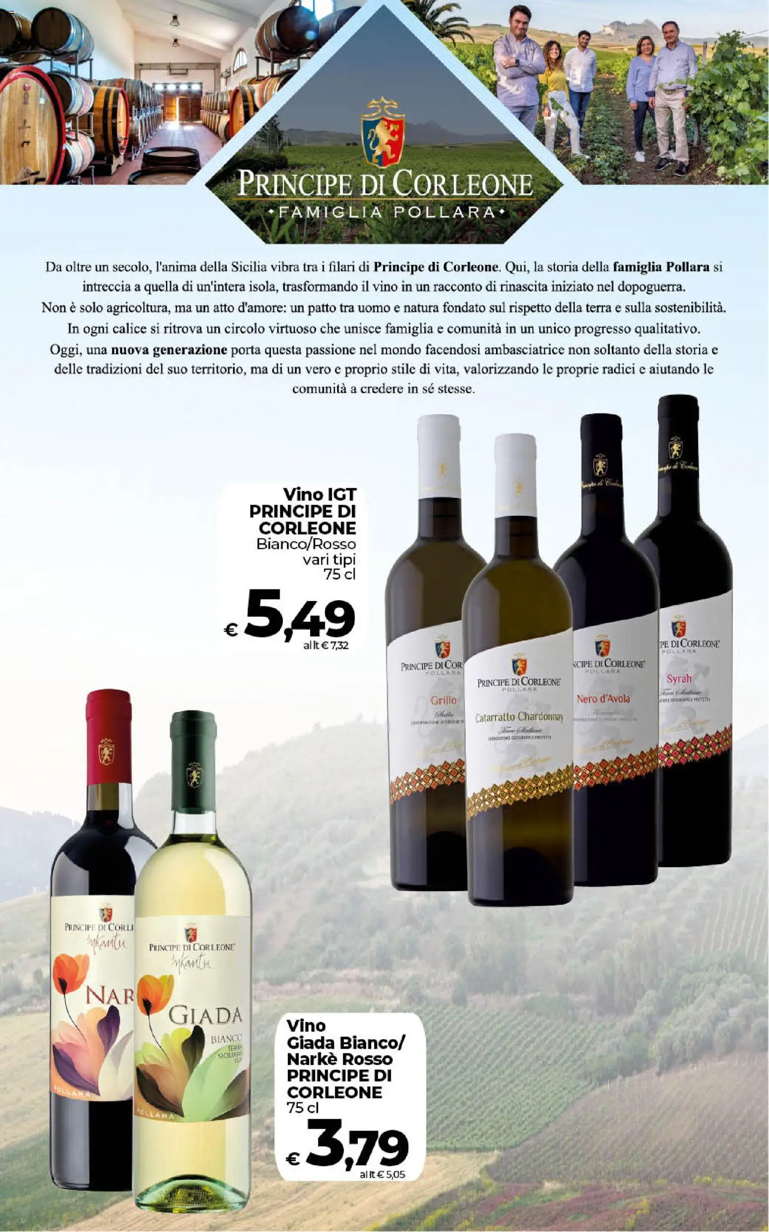 Volantino Ipercoop del 21/08/2026 | Pagina: 40 | Prodotti: Calice, Porta, Vino, Terra