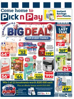 Pick n Pay specials catalogue – valid from 24/07/2026