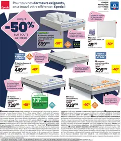 Conforama - Prévisualisation de Conforama catalogue valide à partir de 09.06.2026 | Page: 8 | Produits: Meuble, Enveloppe, Oreiller, Literie
