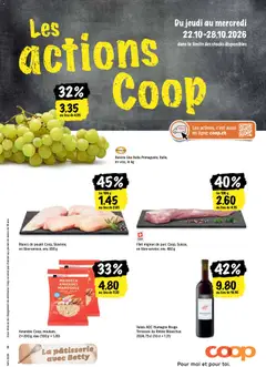 Coop aktionen FR ab 22.10.2026 gültig