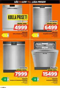 Power erbjudanden - Förhandsvisning av reklamblad från butik Power aktuell från 22/06/2026 | Sida: 56 | Produkter: Diskmaskin, Såg, Kuvert