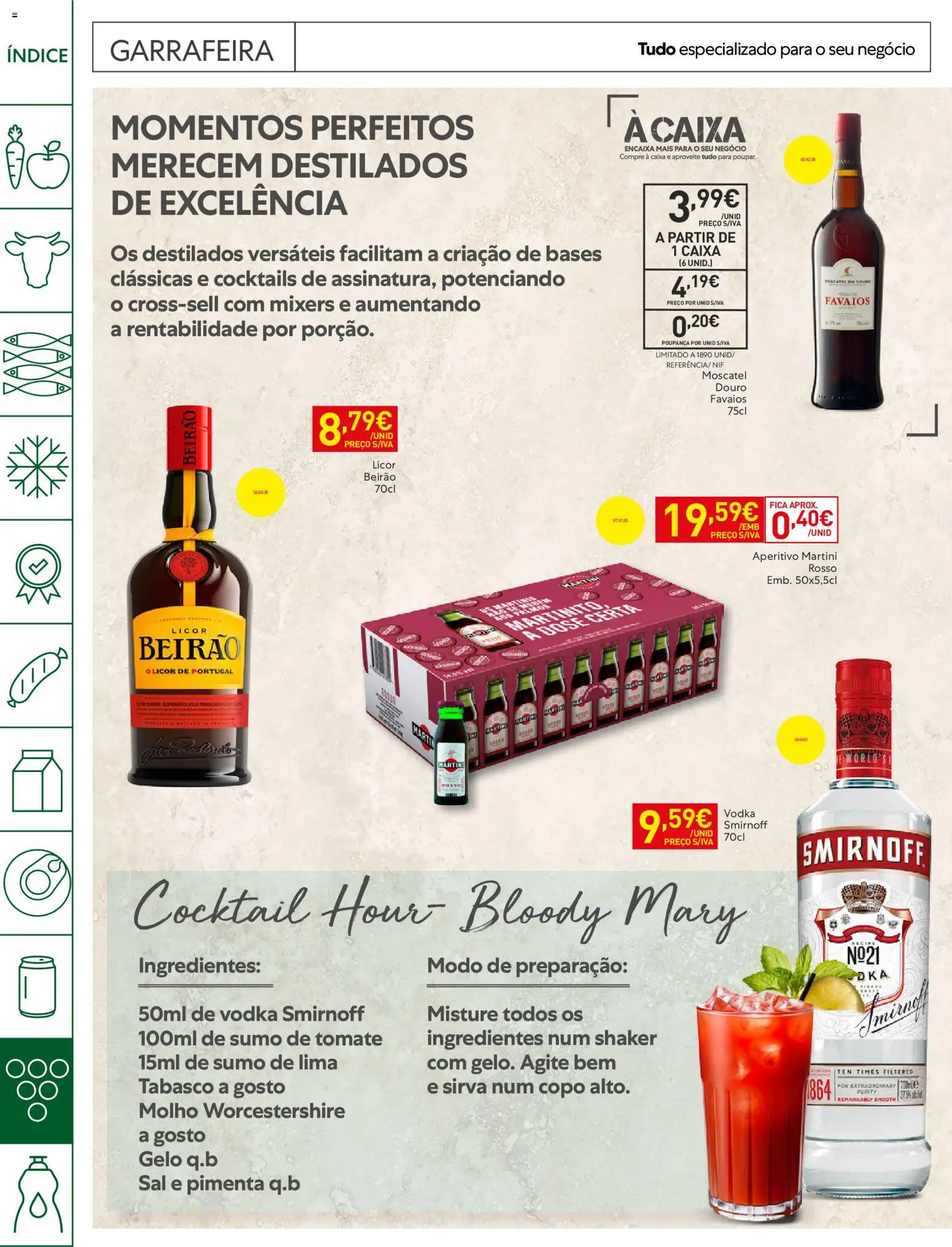 Recheio Horeca Madeira │ válido de 07/07/2026 | Página: 30 | Produtos: Sal, Sumo, Cocktails, Vodka