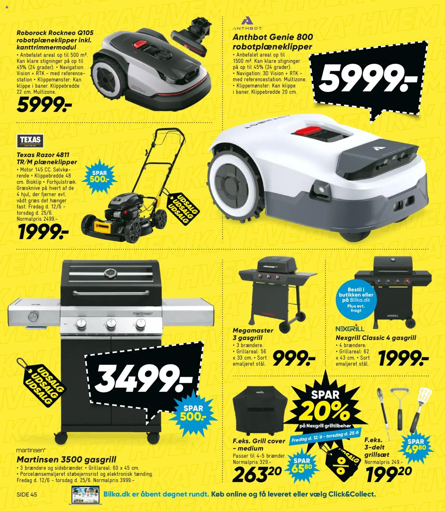 Bilka tilbudsavis – gyldig fra 12.06.2026 | Side: 18 | Produkter: Grill, Navigation
