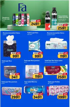 Aman katalog - pregled Aman kataloga - važi od 25.05.2026 | Strana: 33 | Proizvode: Gillette, Toalet papir, Pena za brijanje, Dezodorans