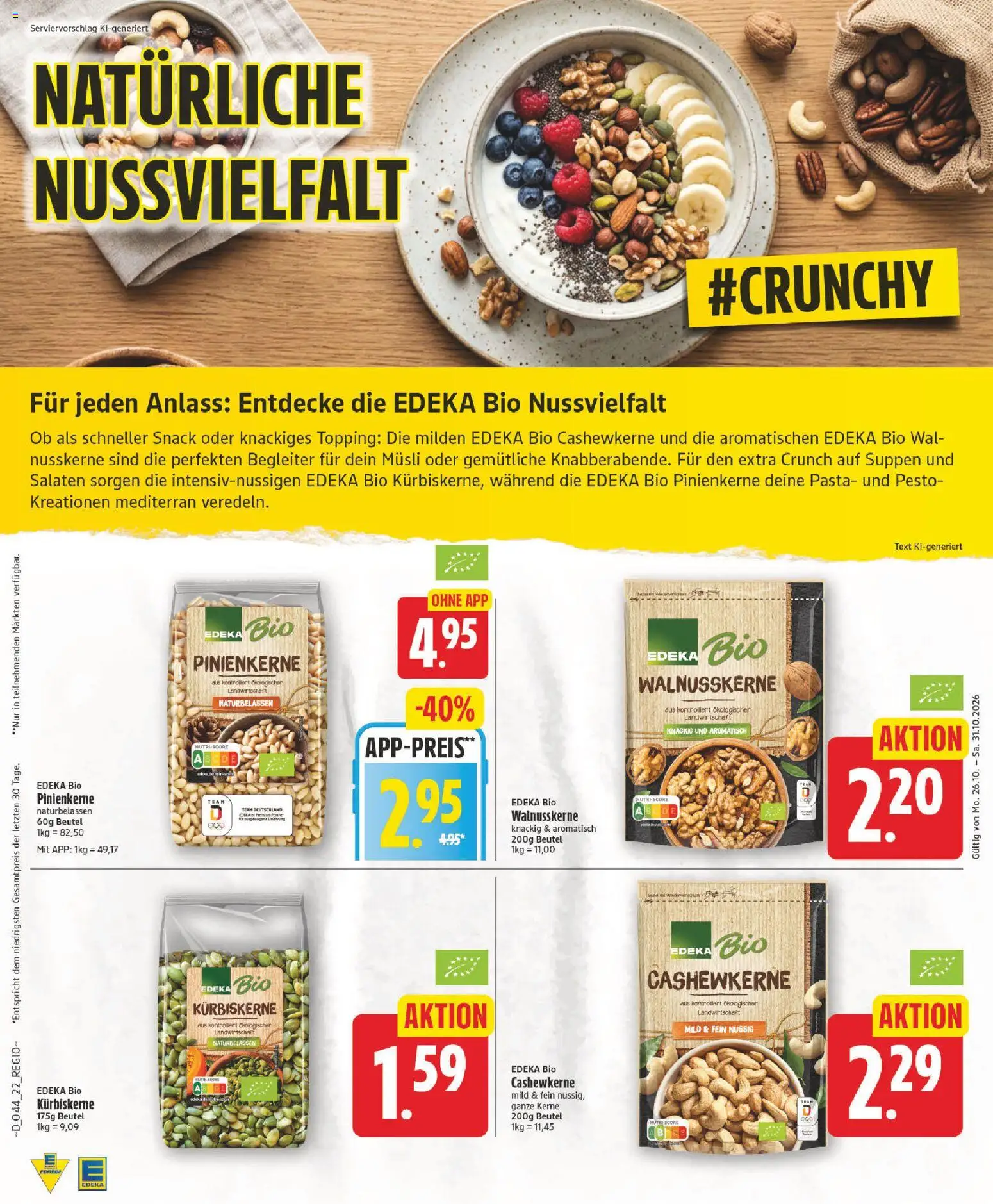 Edeka Prospekt – gültig ab 26.10.2026 | Seite: 22