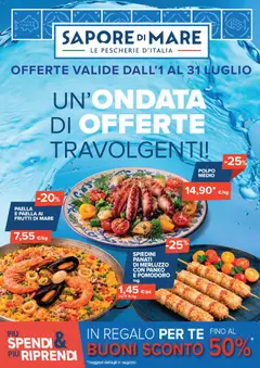 Anteprima del volantino Sapore di mare volantino valido a partire dal 01/07/2026