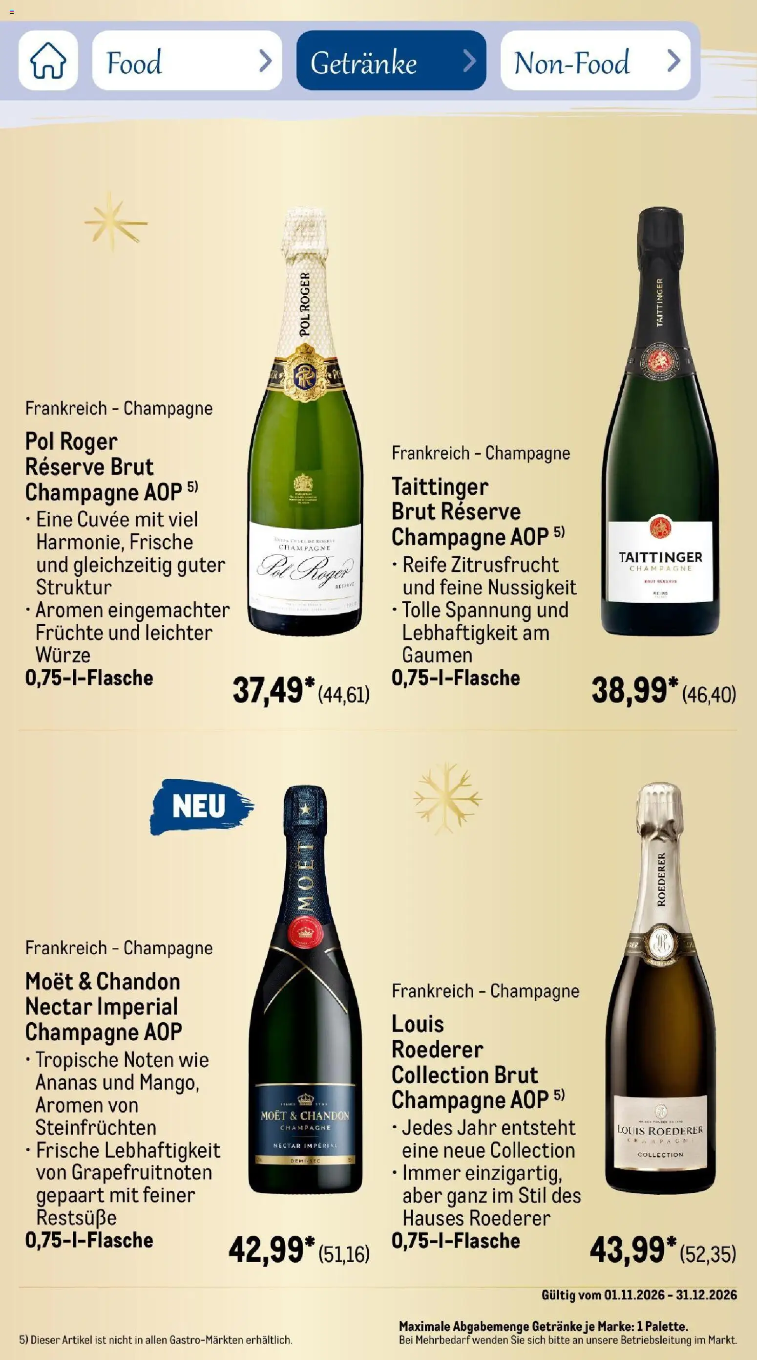 Metro Saisonkatalog Festtage voller Genuss – gültig ab 01.11.2026 | Seite: 54 | Produkte: Ananas