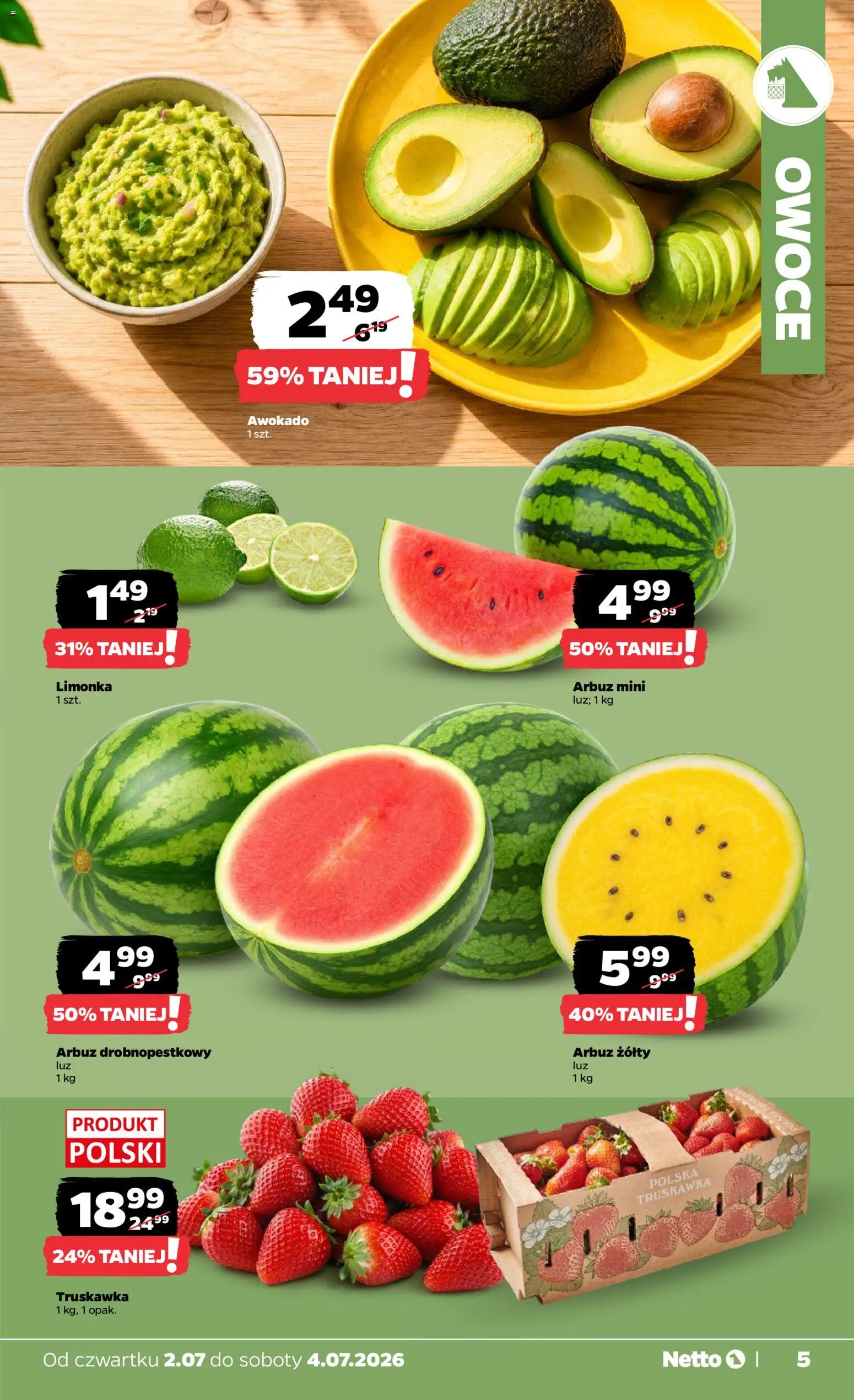 Netto gazetka od czwartku spożywcza od 02.07.2026 | Strona: 5