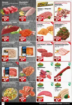 Simmel Prospekt ab 28.09.2026 gültig | Seite: 2 | Produkte: Rumpsteak, Lachs, Gulasch, Schweinerucken