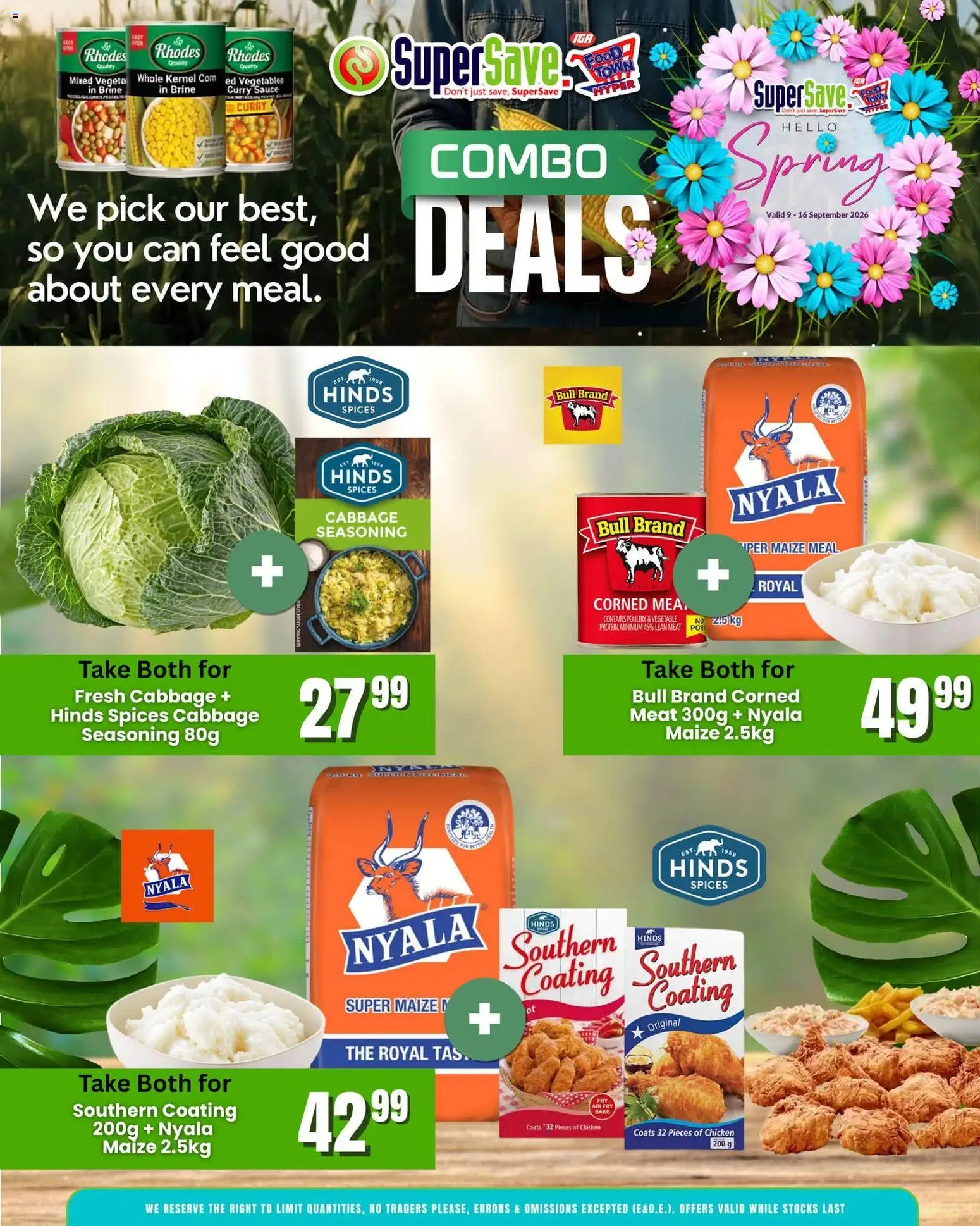 New Super Save catalogue – valid from 09/09/2026 | Page: 30 | Products: Corned meat, Pork, Seasoning, Spices
