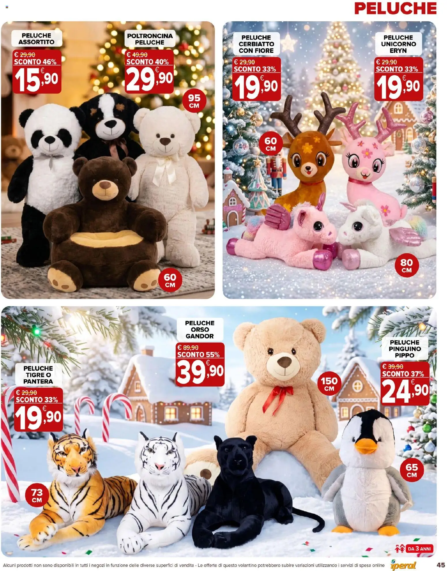 Volantino Iperal del 28/10/2026 | Pagina: 45 | Prodotti: Peluche