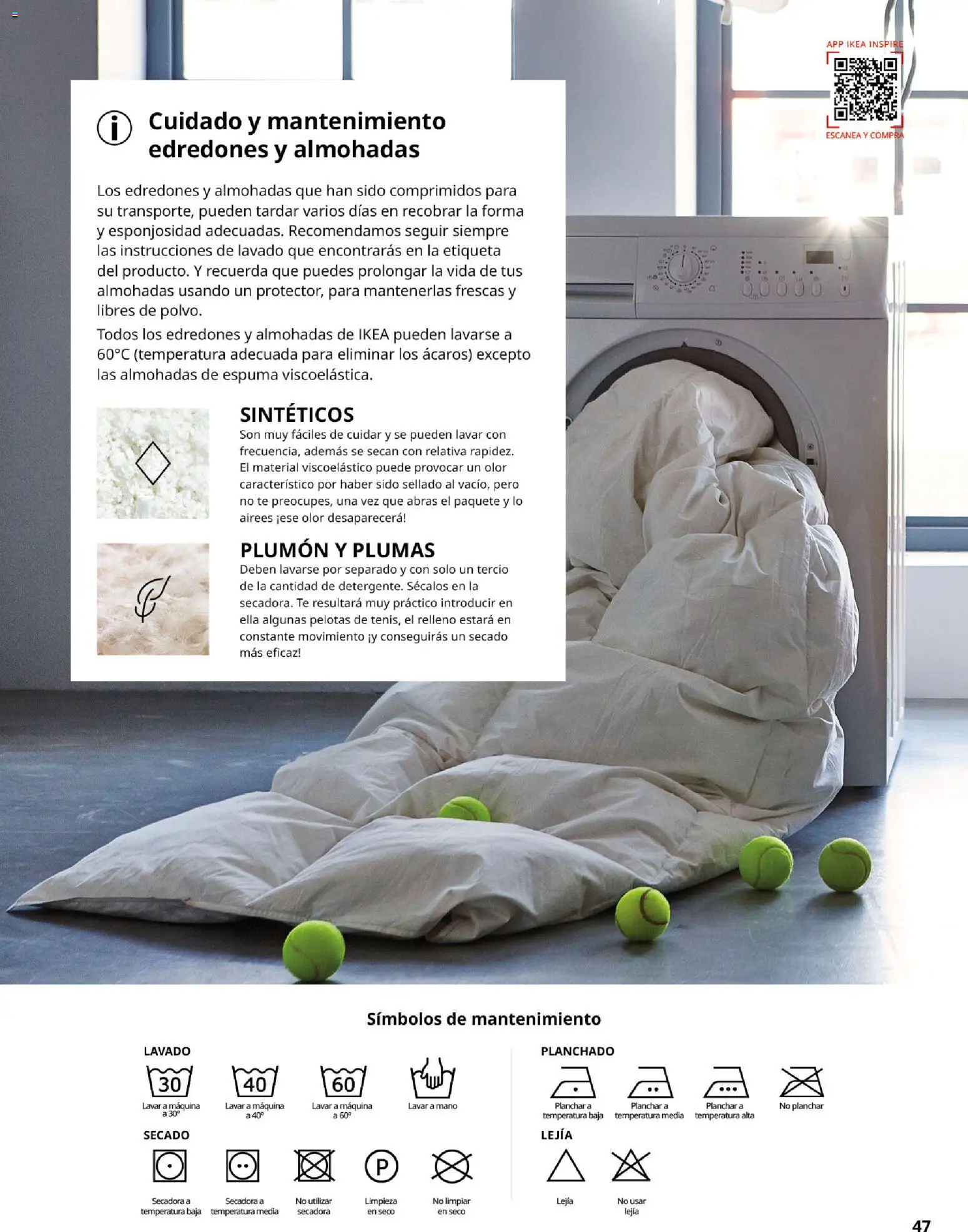 Catálogo IKEA Confort │ válido desde el 01.02.2026 | Página: 47 | Productos: Té, Secadora