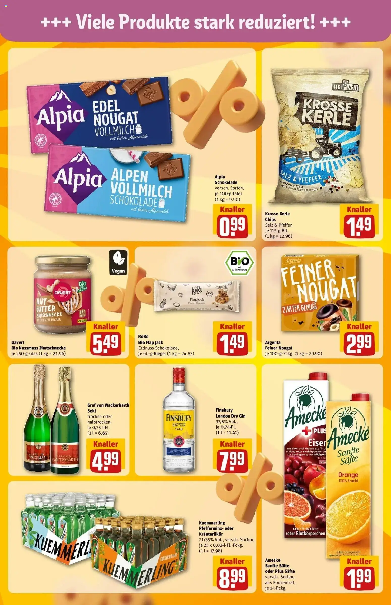 REWE Prospekt ab 05.10.2026 zum Blättern » Angebote | Seite: 21 | Produkte: Met, Butter, Kuemmerling, Pfeffer