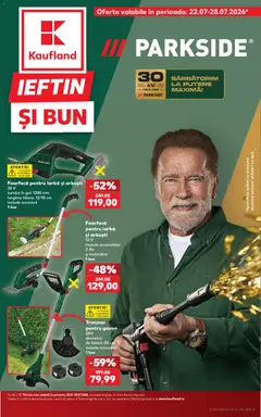 Ofertele Kaufland valabile de la 22.07.2026