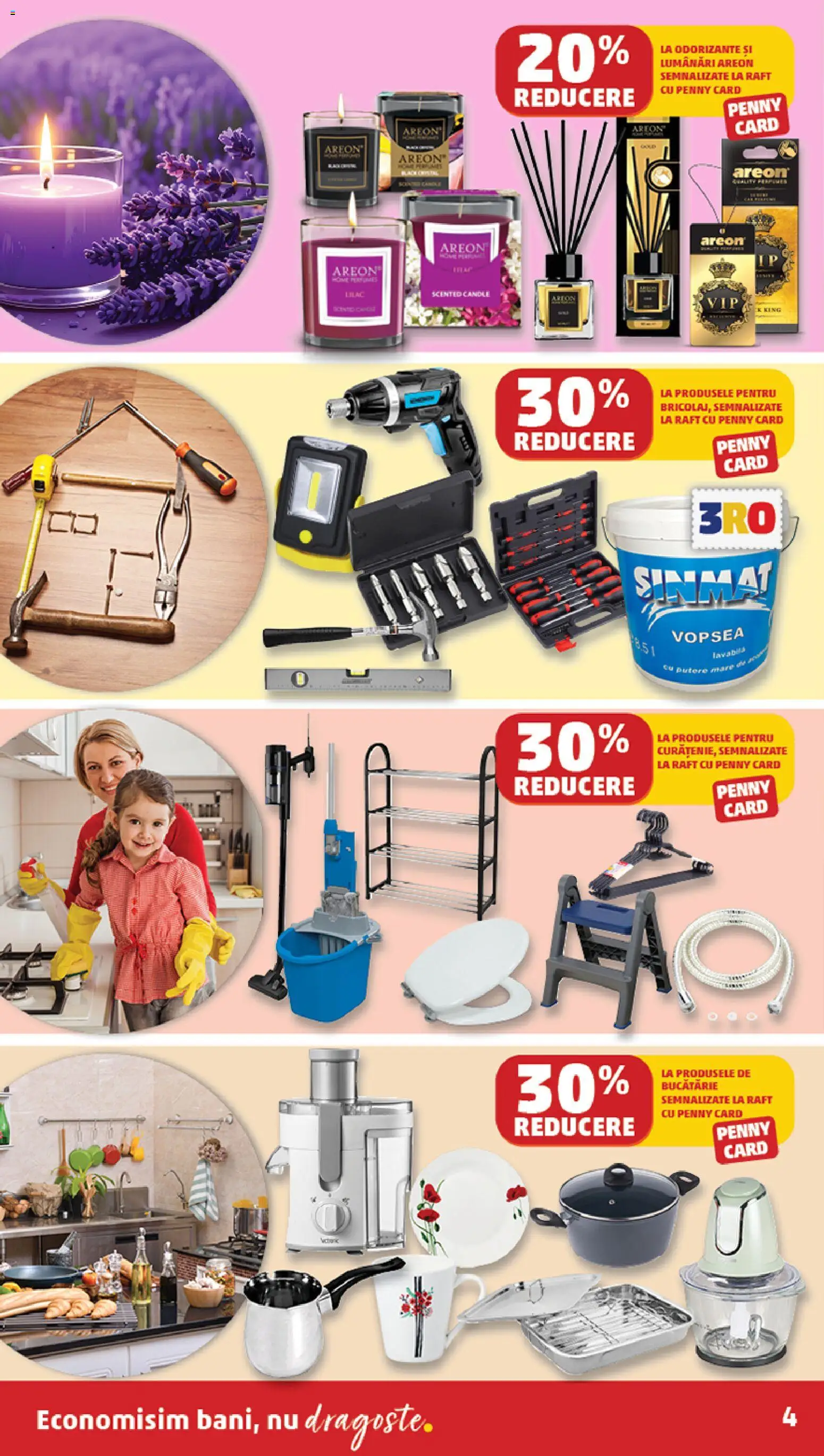 Noul catalog PENNY – valabil de la 22.07.2026 | Pagină: 4 | Produse: Vopsea, Raft, Bucătărie, Lavabila