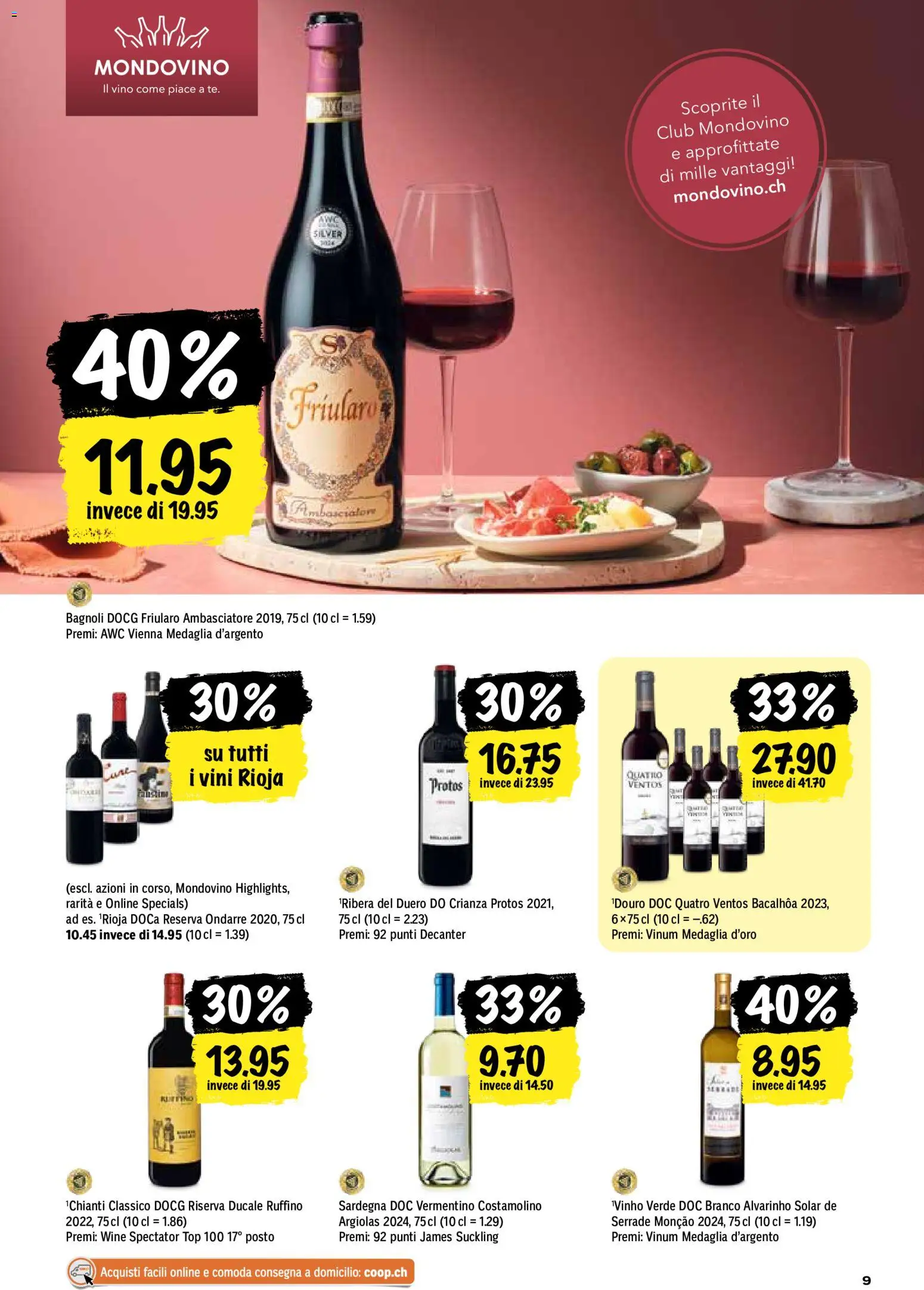 Coop aktionen IT – gültig ab 10.09.2026 | Seite: 9 | Produkte: Top
