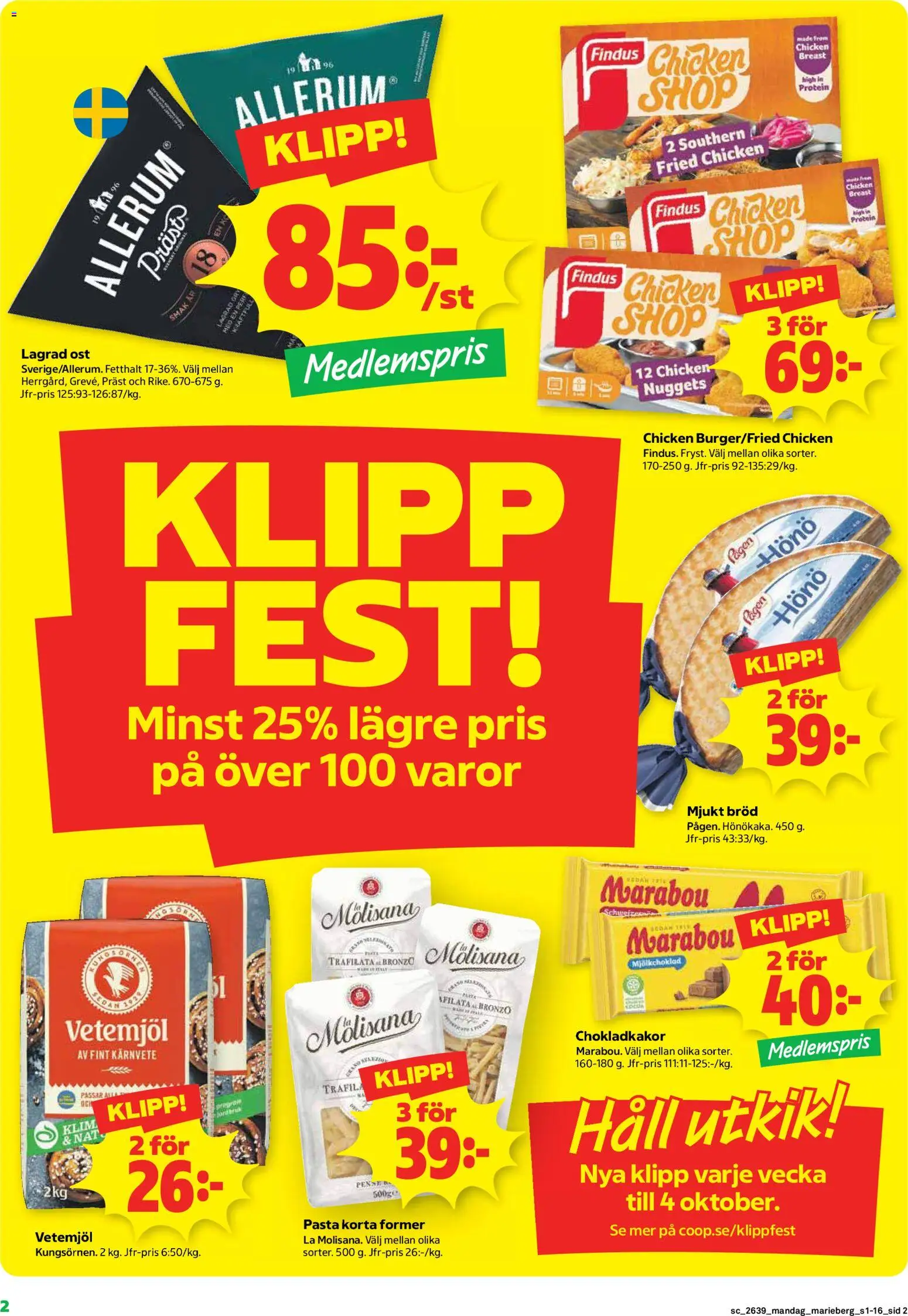 Coop Forum reklamblad aktuell från 21/09/2026 | Sida: 2