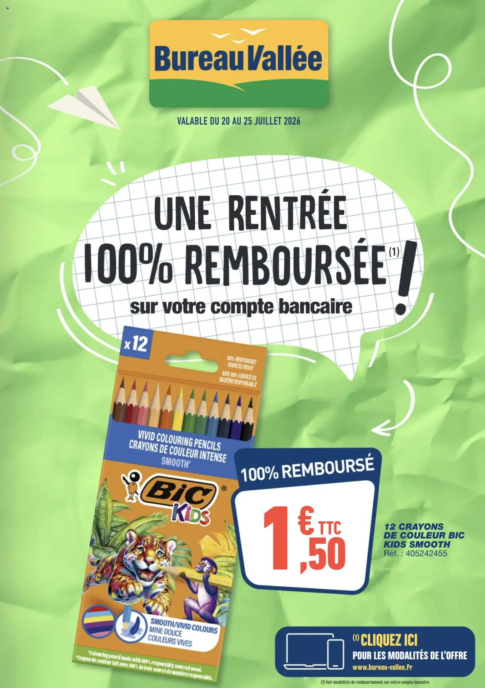 {H1} | Page: 1 | Produits: Bureau, Crayons de couleur