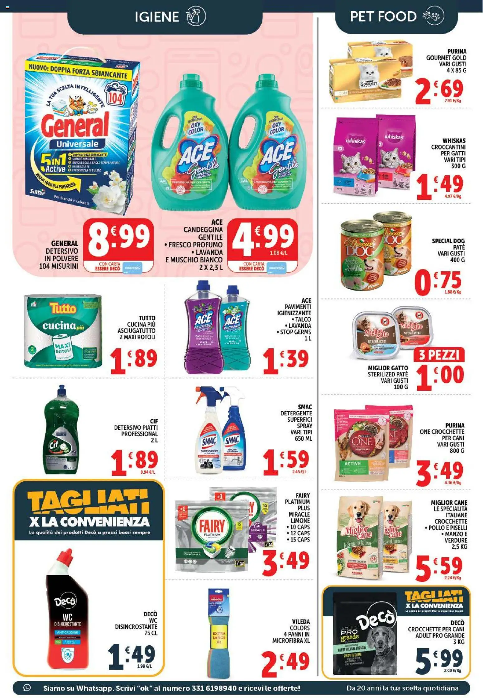 Volantino Decò del 01/09/2026 | Pagina: 19 | Prodotti: Paté, Manzo, Lavanda, Specialità