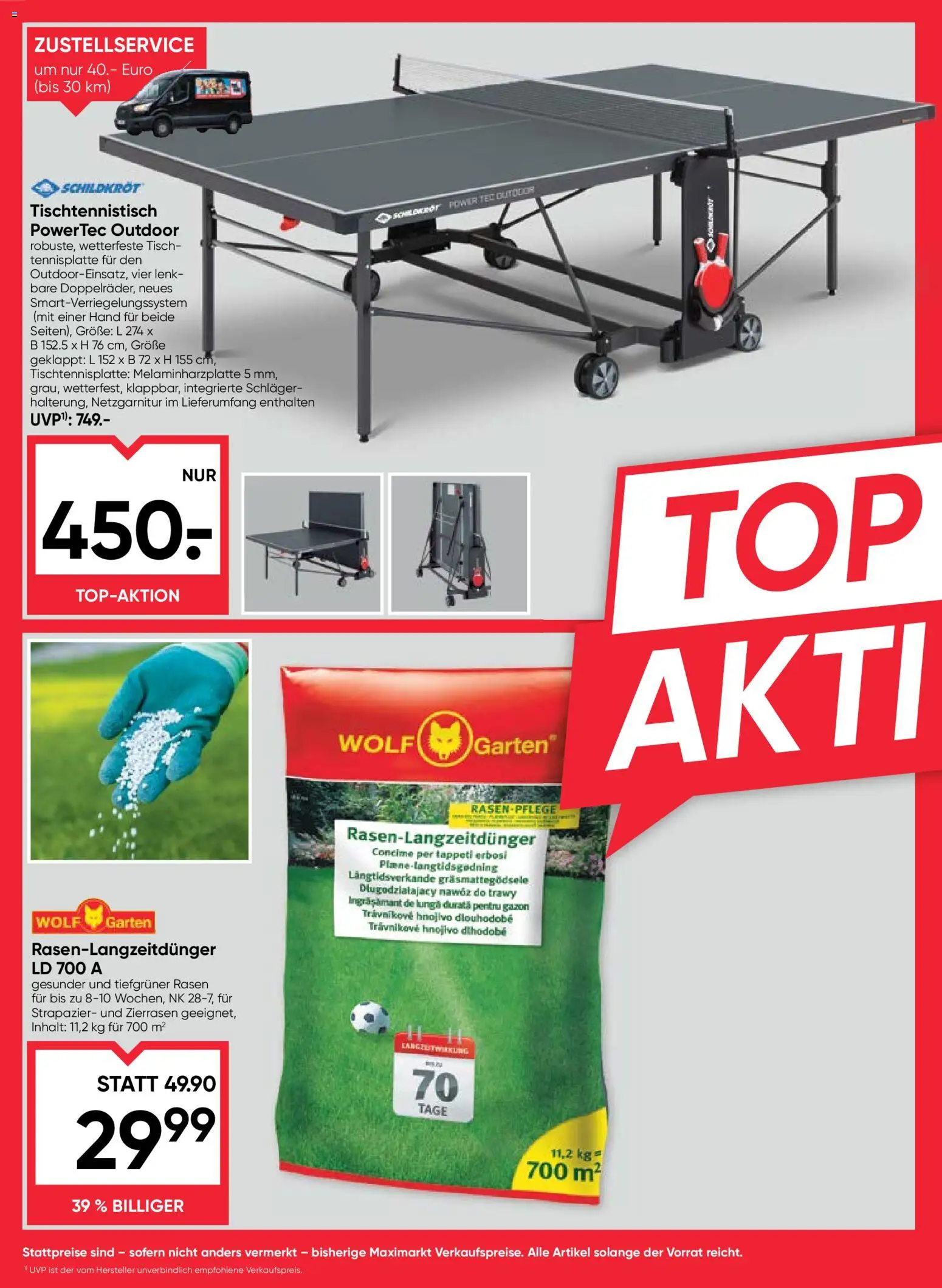 Maximarkt Flugblatt gültig ab 01.07.2026 | Seite: 22 | Produkte: Tisch