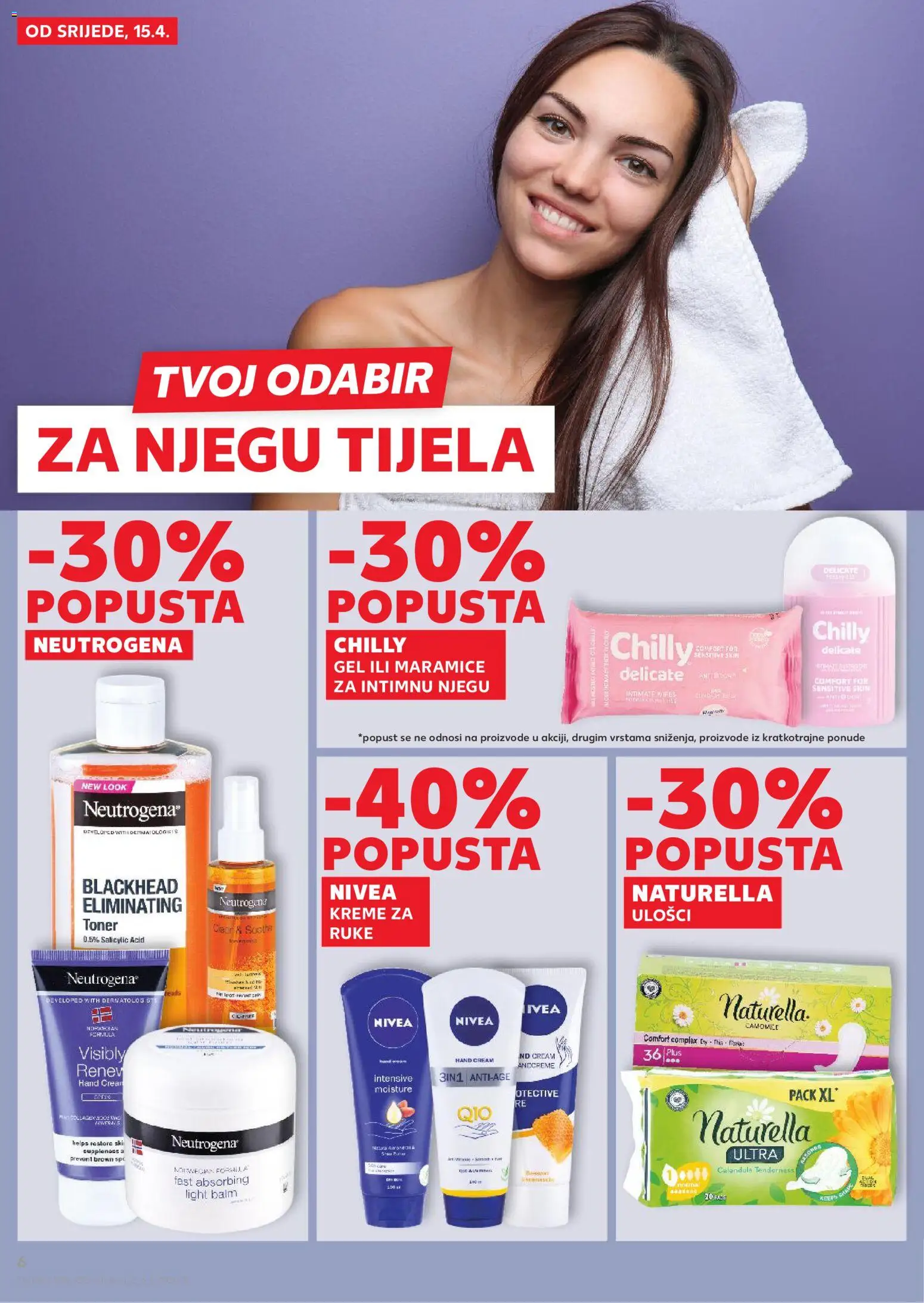 Kaufland HR akciós ujság - amely érvényes a következő dátumtól: 15.04.2026 | Oldal: 6